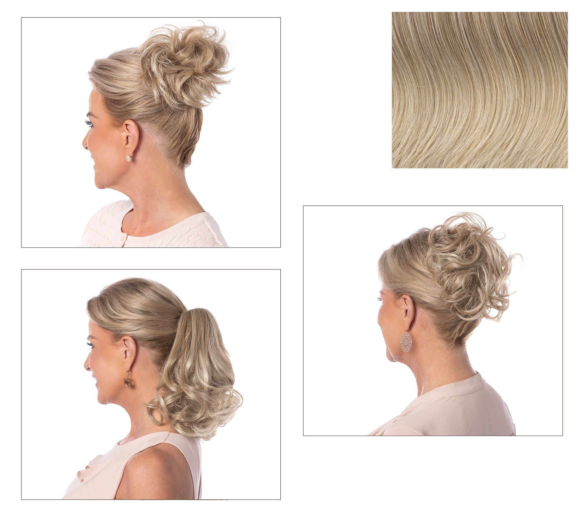 Toni Brattin Must-Have Set of Three Hair Pieces