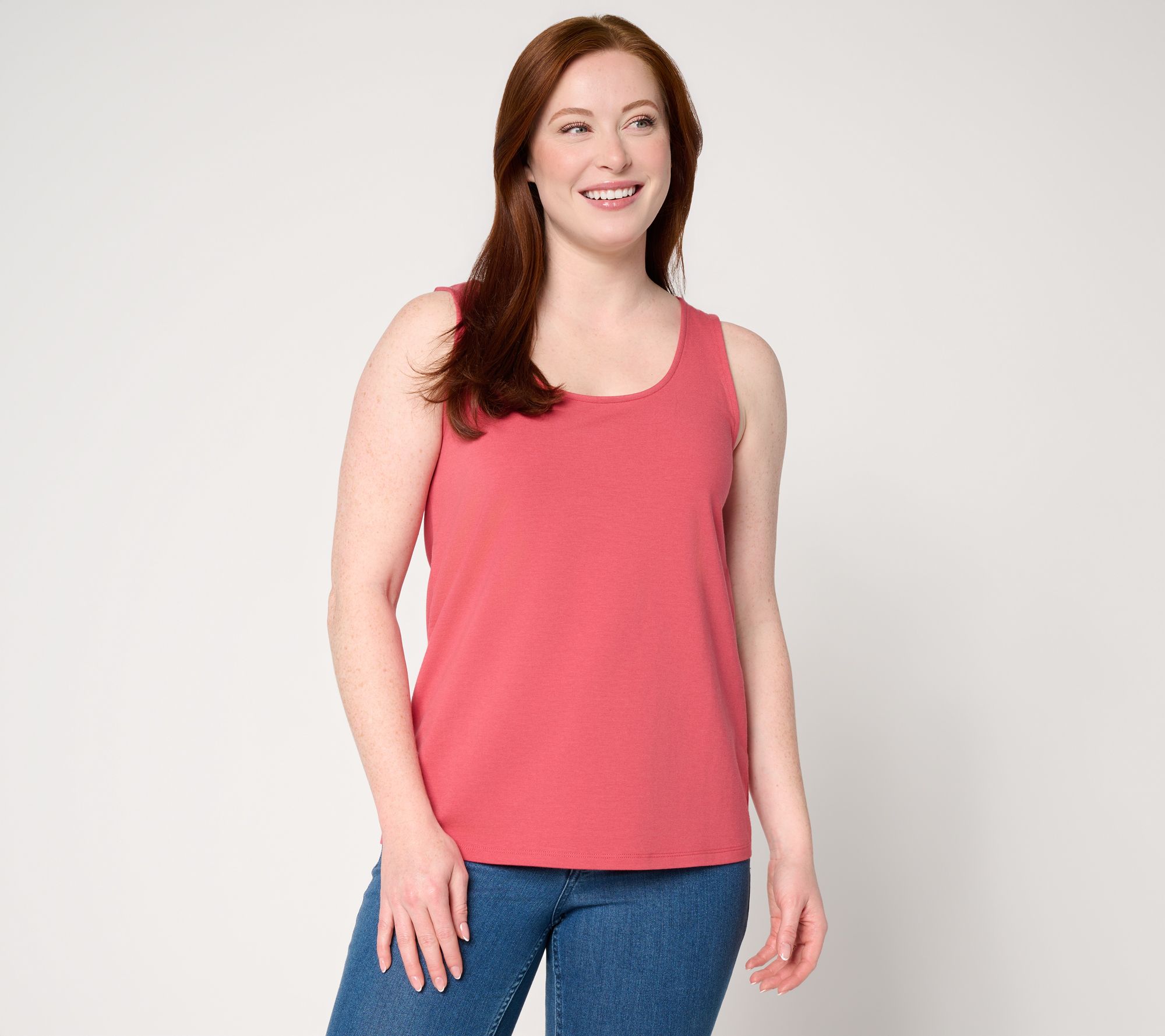BEAUTIFUL by Lawrence Zarian Classic Knit Scoop Neck Tank