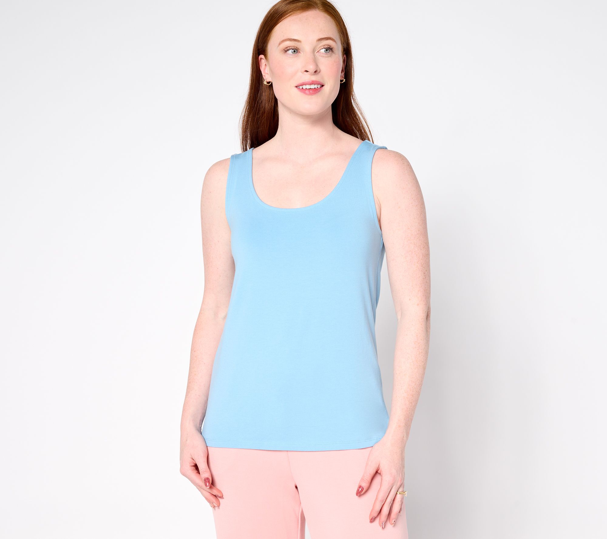 BEAUTIFUL by Lawrence Zarian Classic Knit Scoop Neck Tank