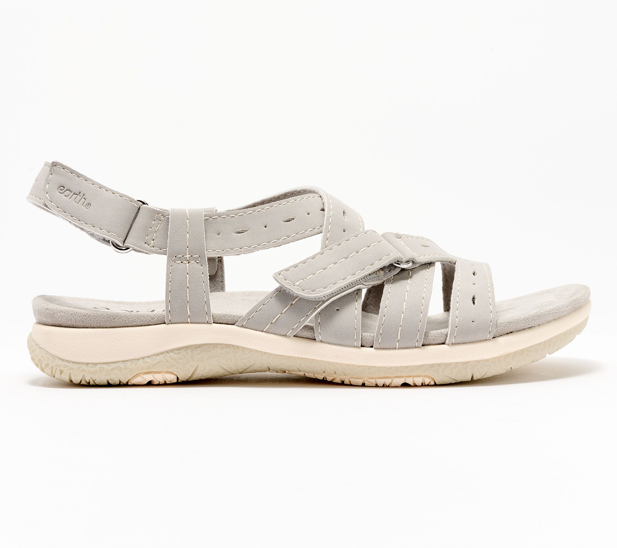 Earth Adjustable Sport Sandals - Samsin - QVC.com