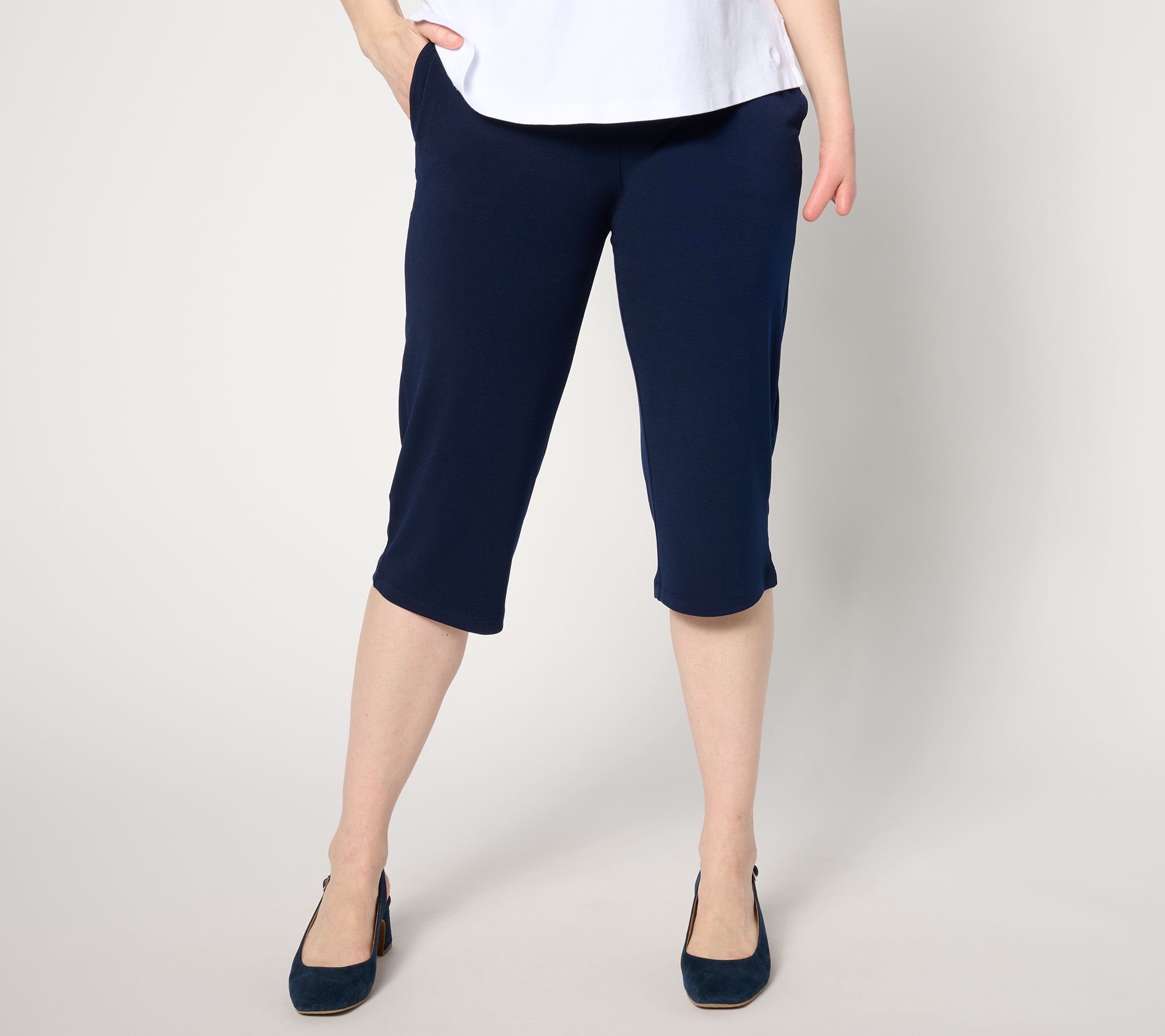 Susan Graver Regular Modern Essentials Liquid Knit Pedal Pusher