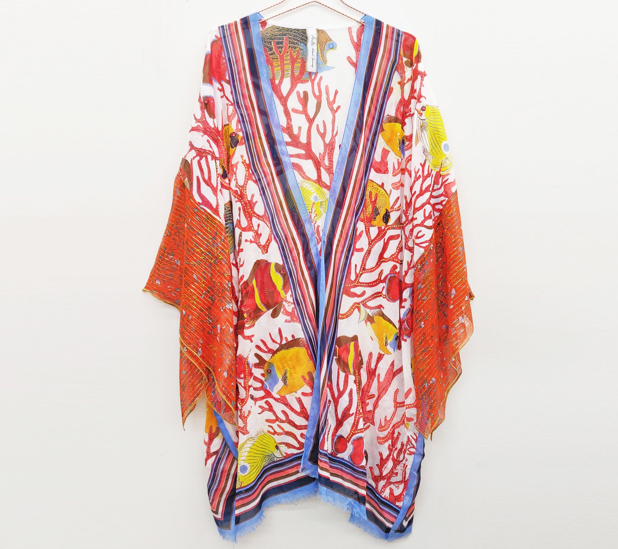 Aratta Sea of Belief Embellished Kimono