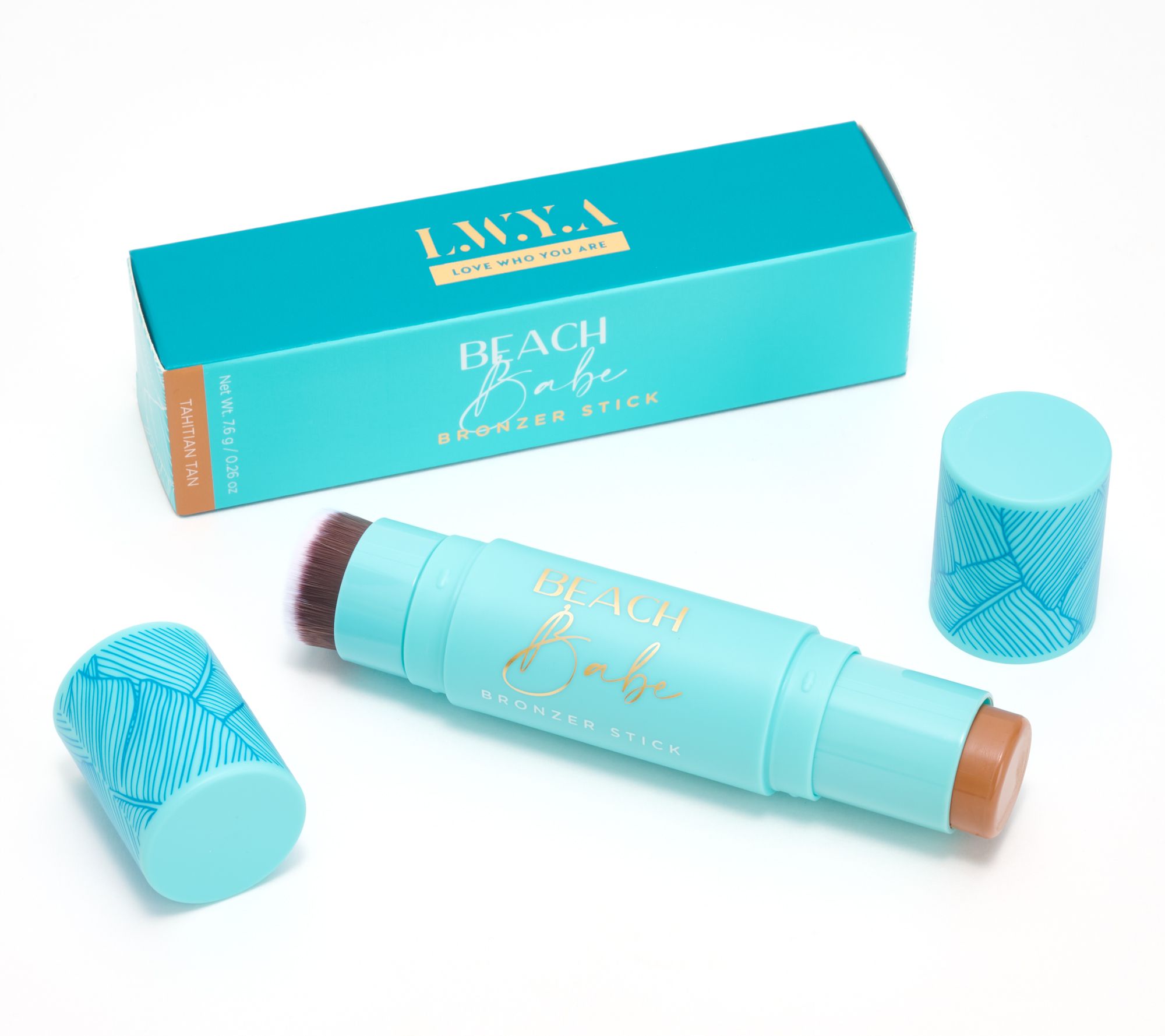 LWYA by Kim Gravel Dual Ended Cream Bronzer Stick & Brush