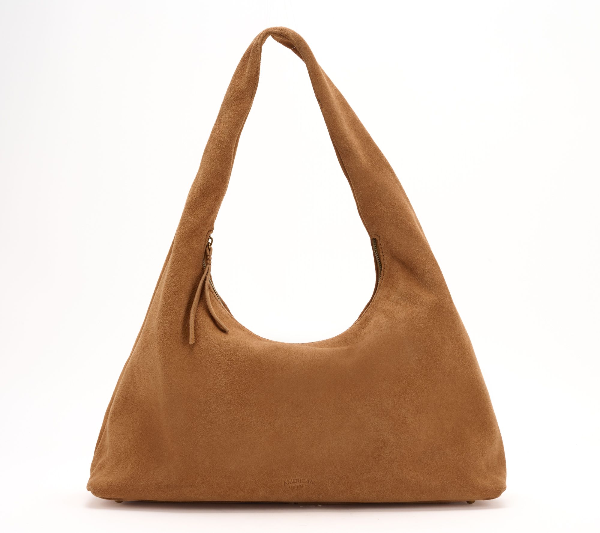 American Leather Co. Adina Large Suede Hobo