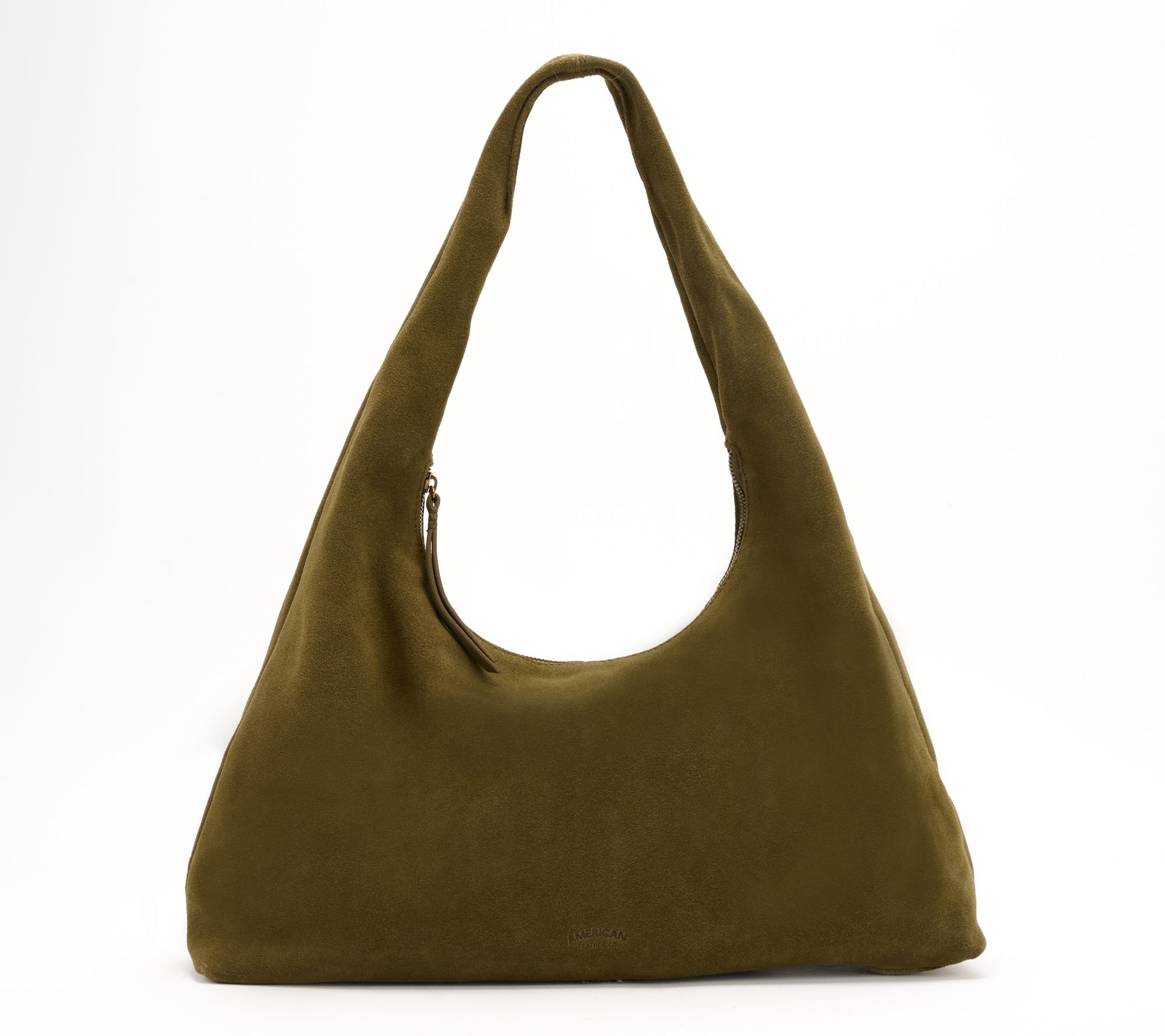 American Leather Co. Adina Large Suede Hobo