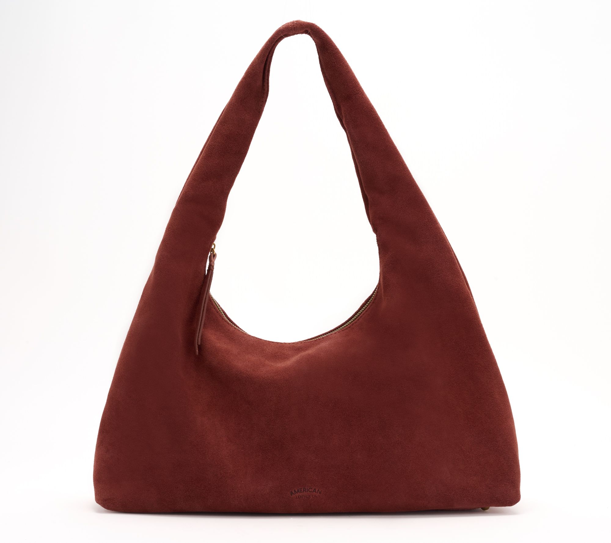 American Leather Co. Adina Large Suede Hobo