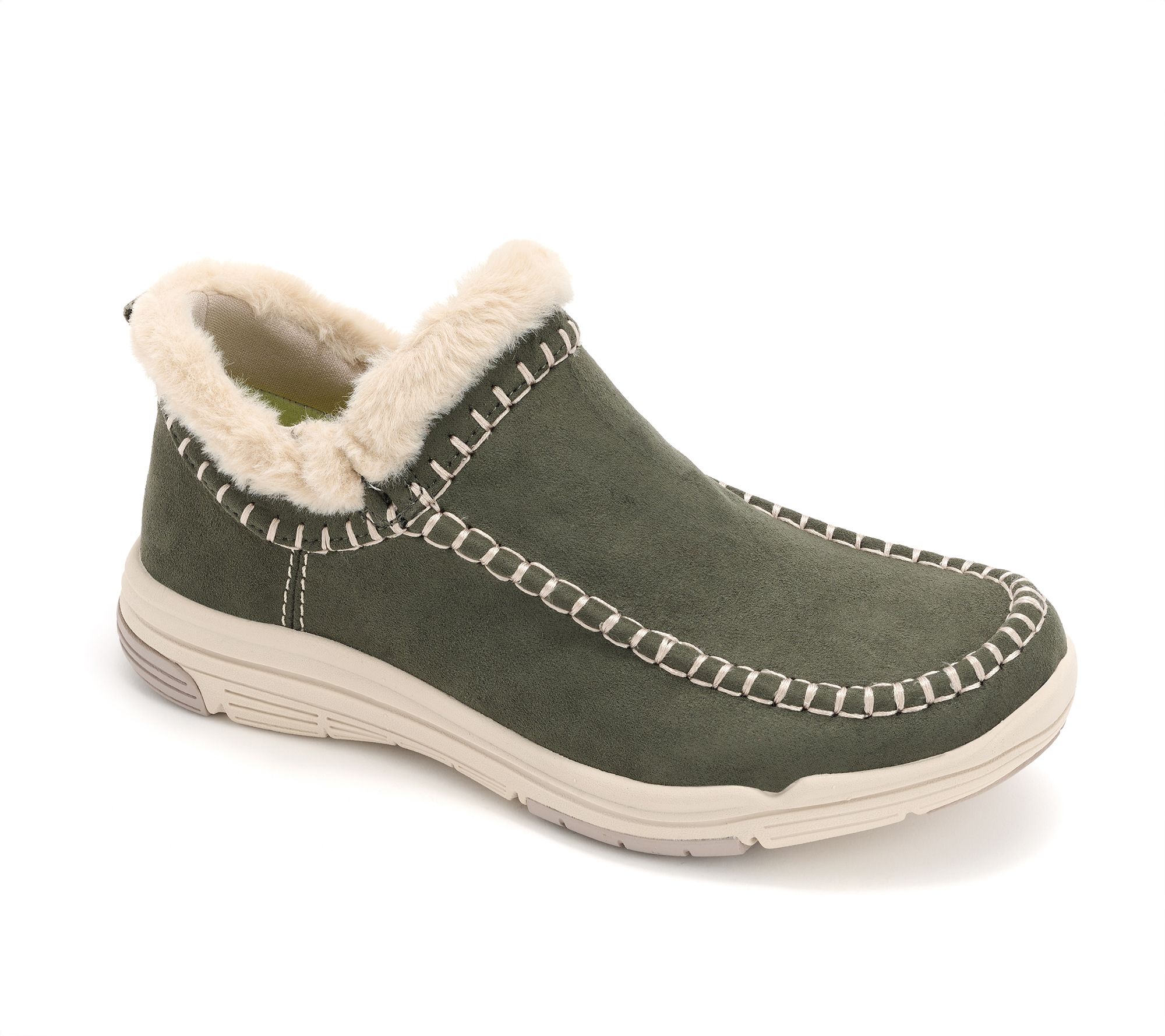 Ryka Water-Repellent Cozy Lined Slip-Ons - Ariana