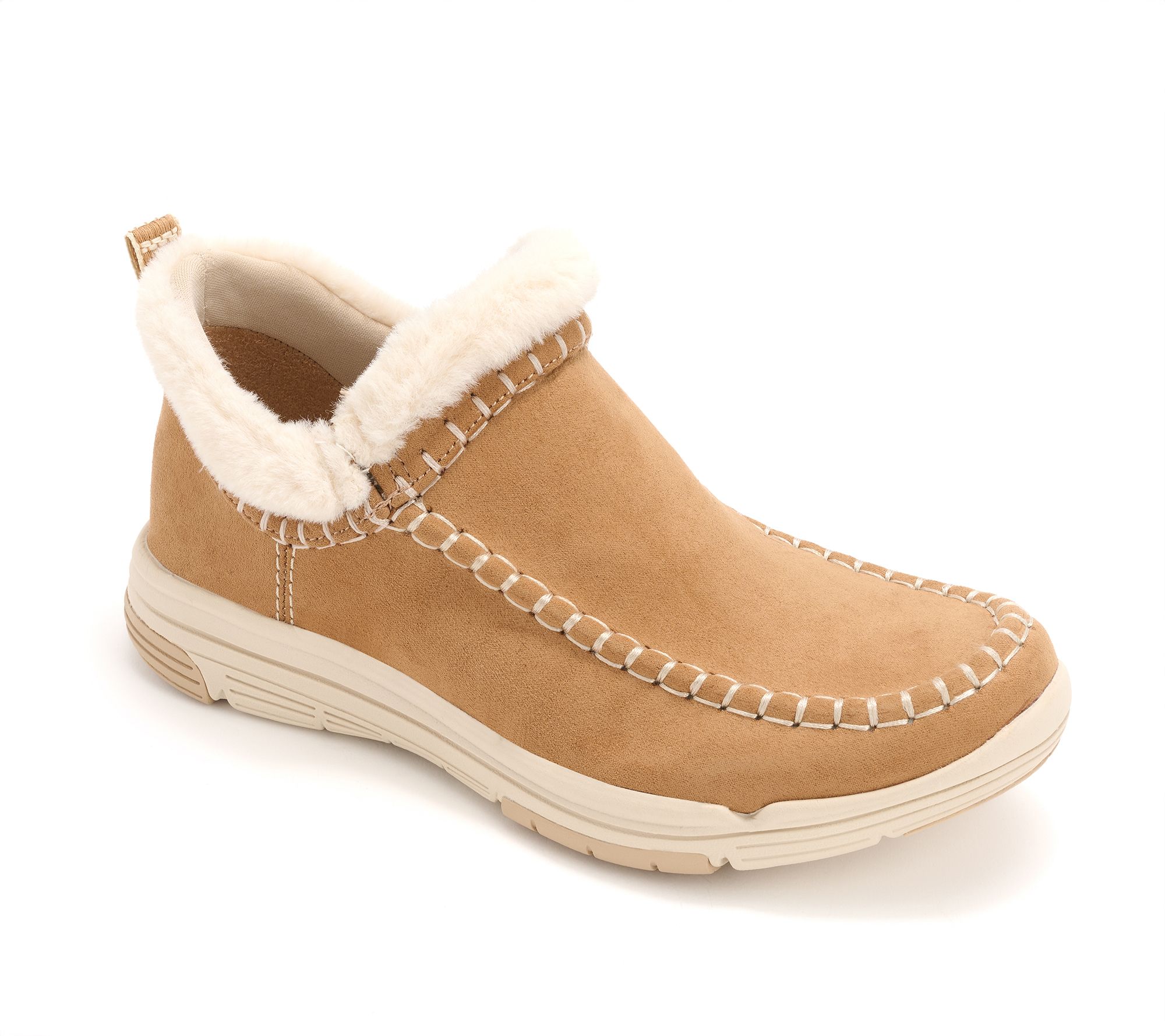 Ryka Water-Repellent Cozy Lined Slip-Ons - Ariana