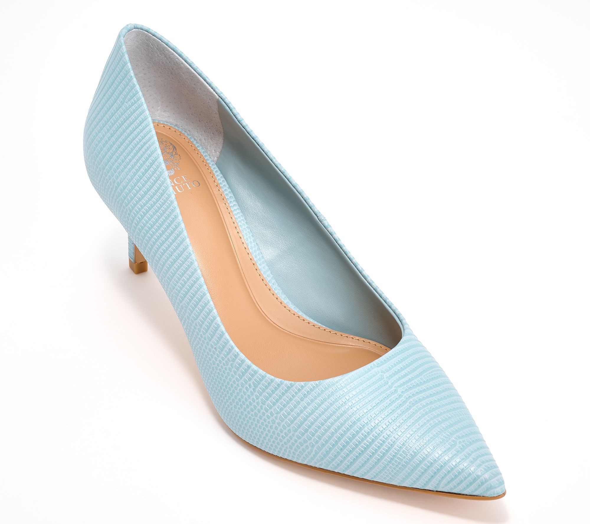"As Is" Vince Camuto Leather Point Toe Pumps - Kehlia-LW