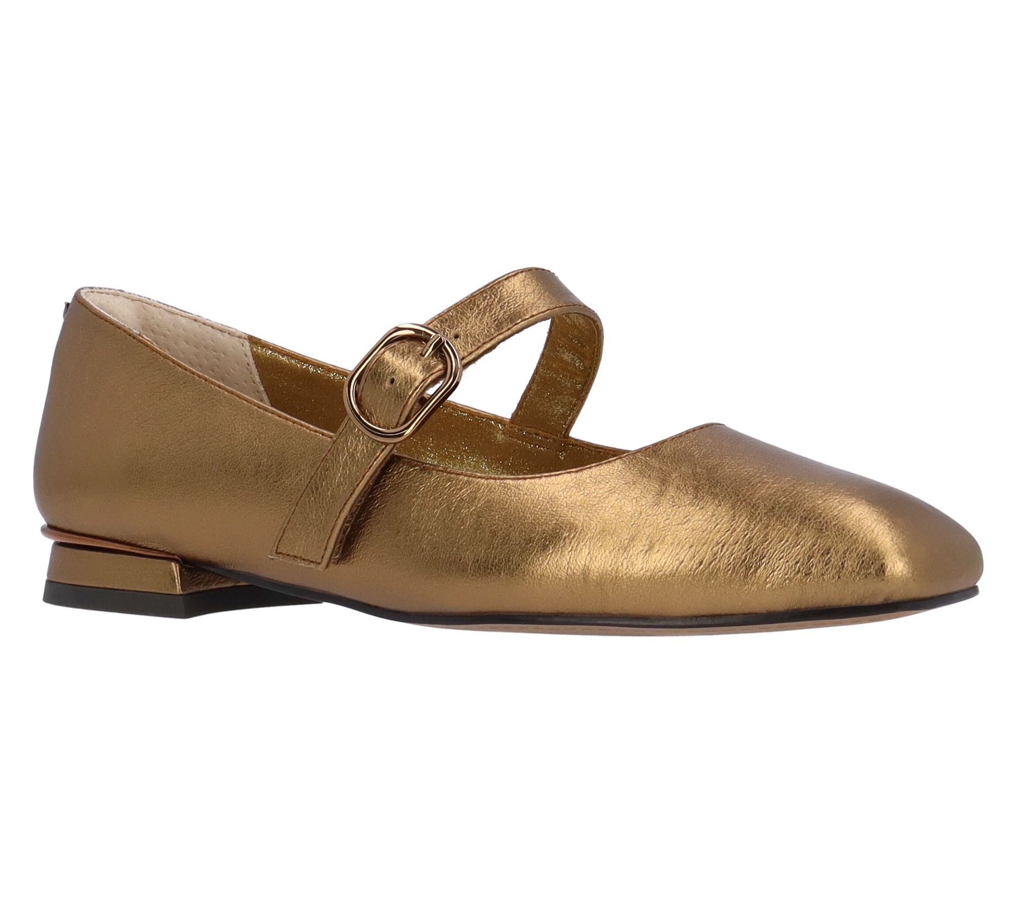 J. Renee' Mary Jane Flat - Faron Leather