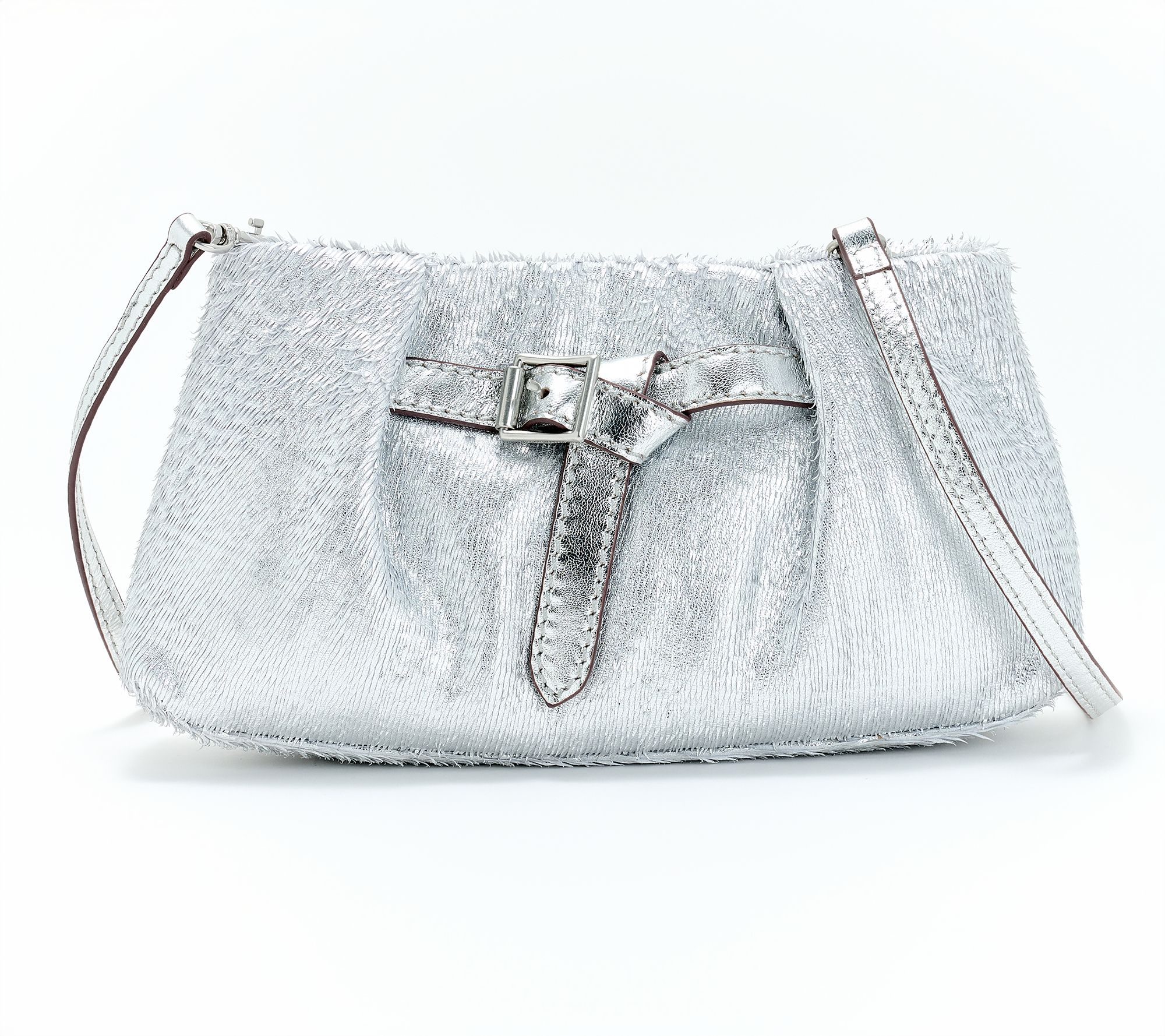 "As Is" Aimee Kestenberg Leather Houston Belted Clutch