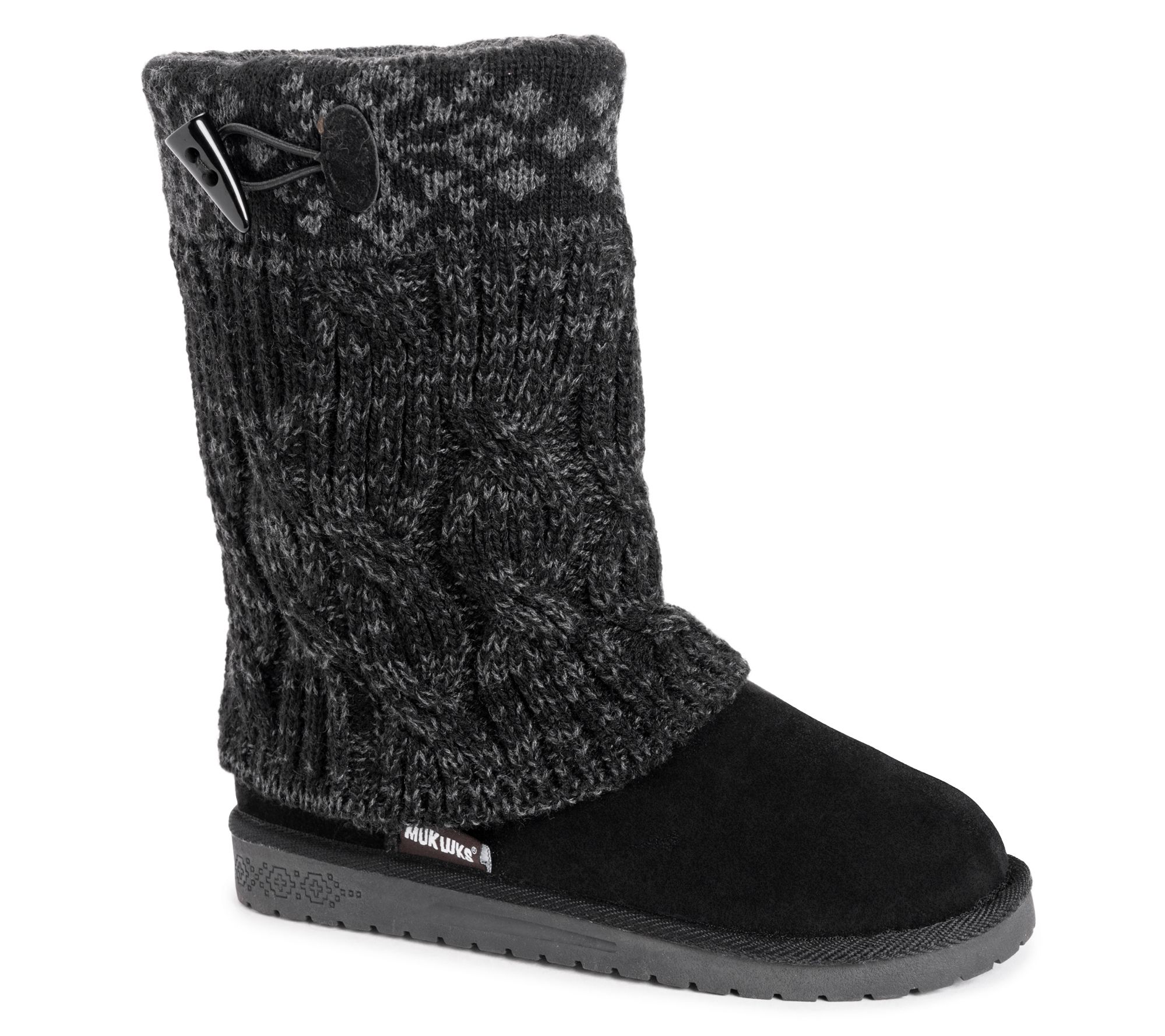 Essentials by Muk Luks Cheryl Sweater Knit Boot