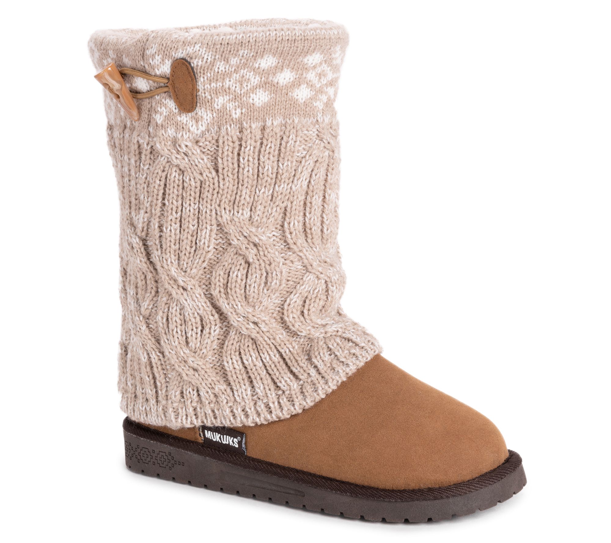 Essentials by Muk Luks Cheryl Sweater Knit Boot