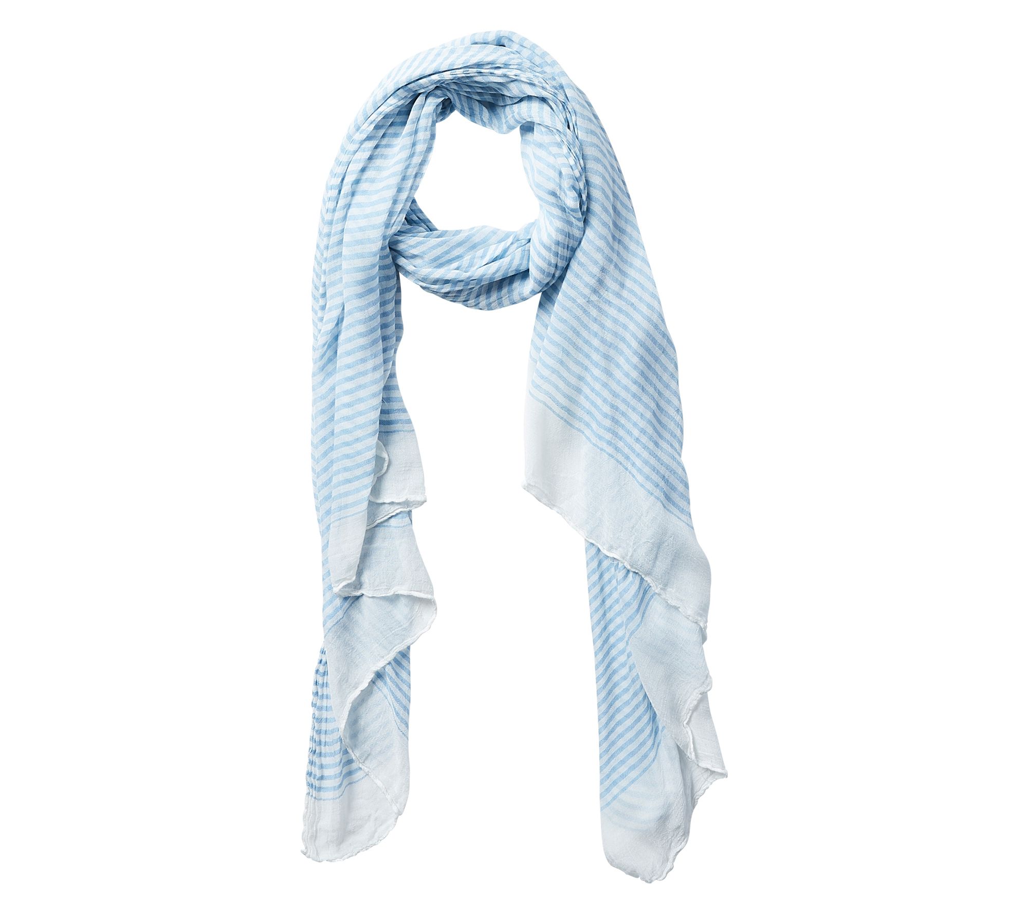 Hadley Wren Tiny Stripe Insect Shield 70" x 40"Scarf