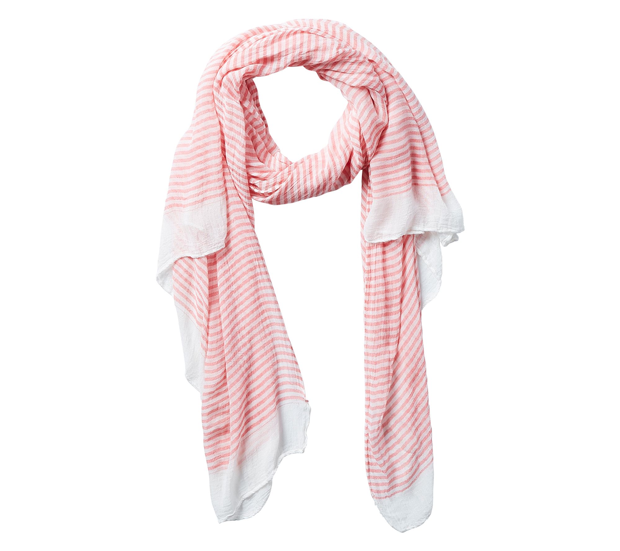 Hadley Wren Tiny Stripe Insect Shield 70" x 40"Scarf