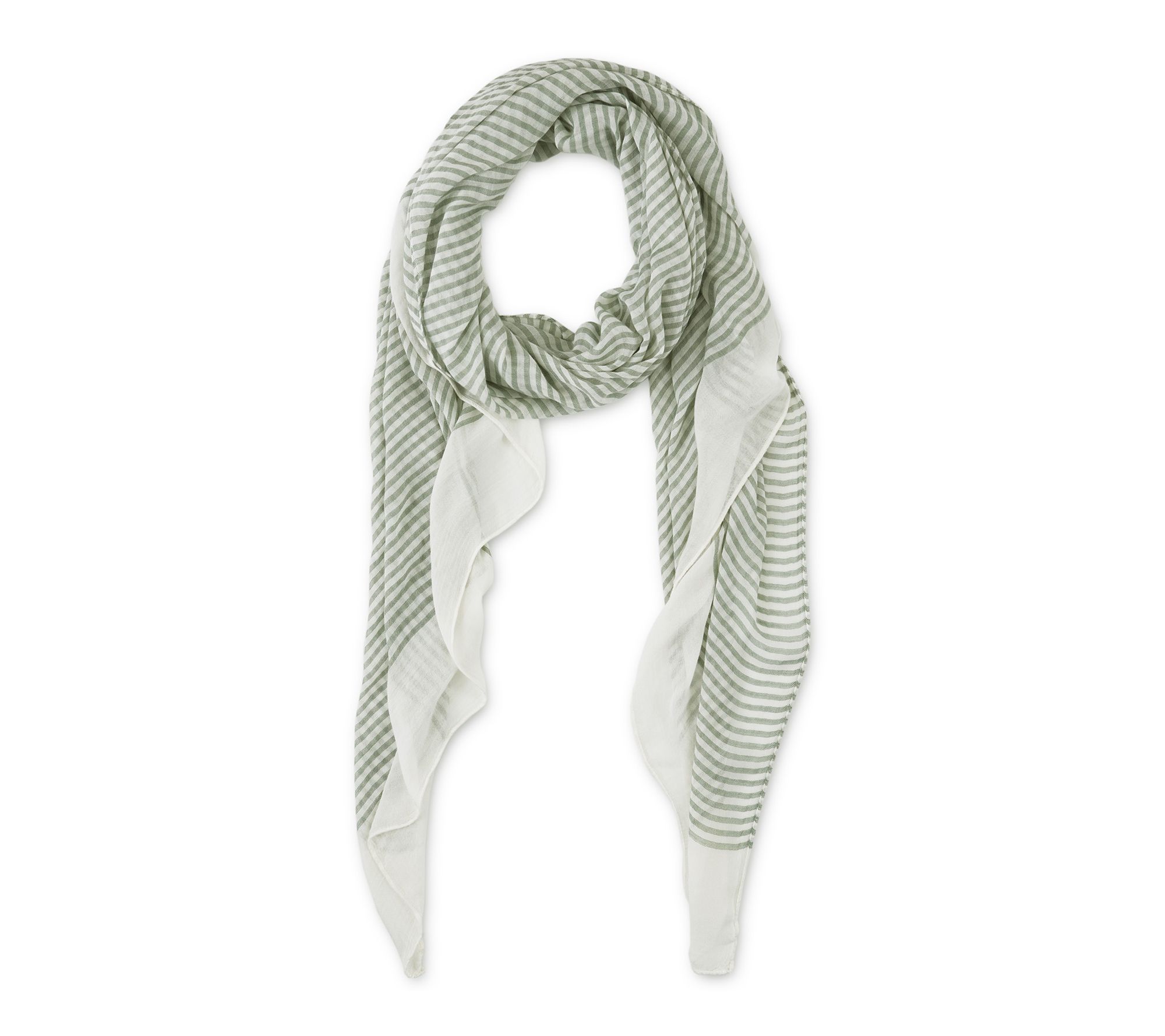 Hadley Wren Tiny Stripe Insect Shield 70" x 40"Scarf