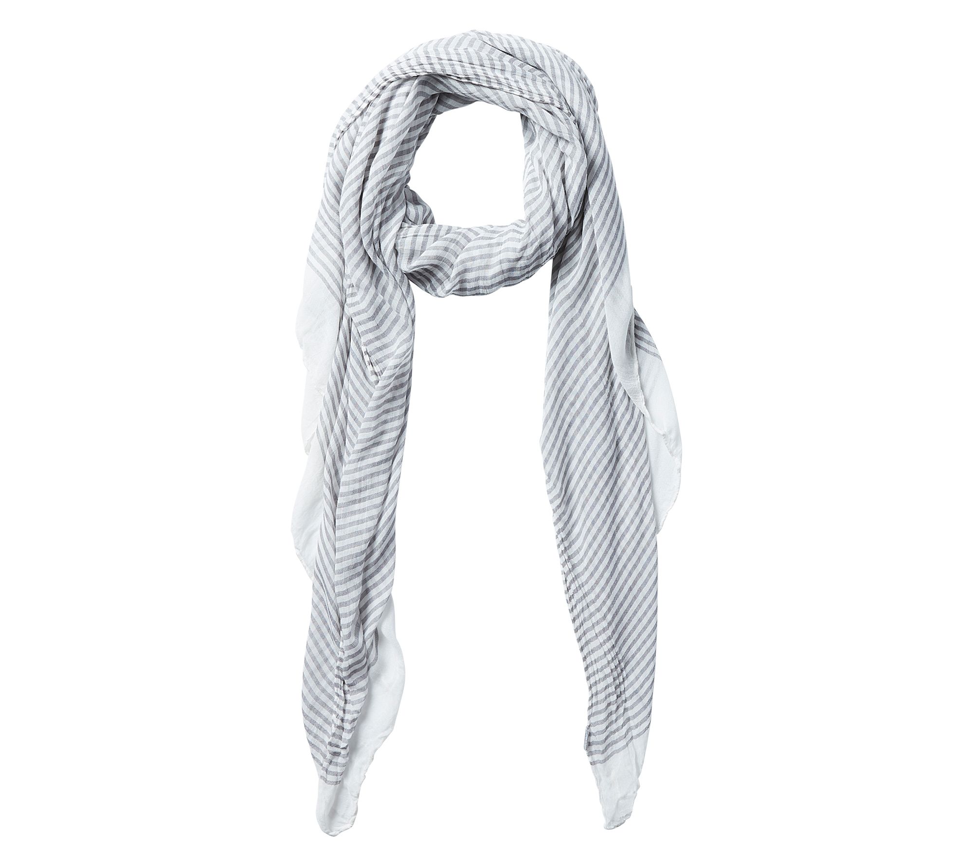 Hadley Wren Tiny Stripe Insect Shield 70" x 40"Scarf