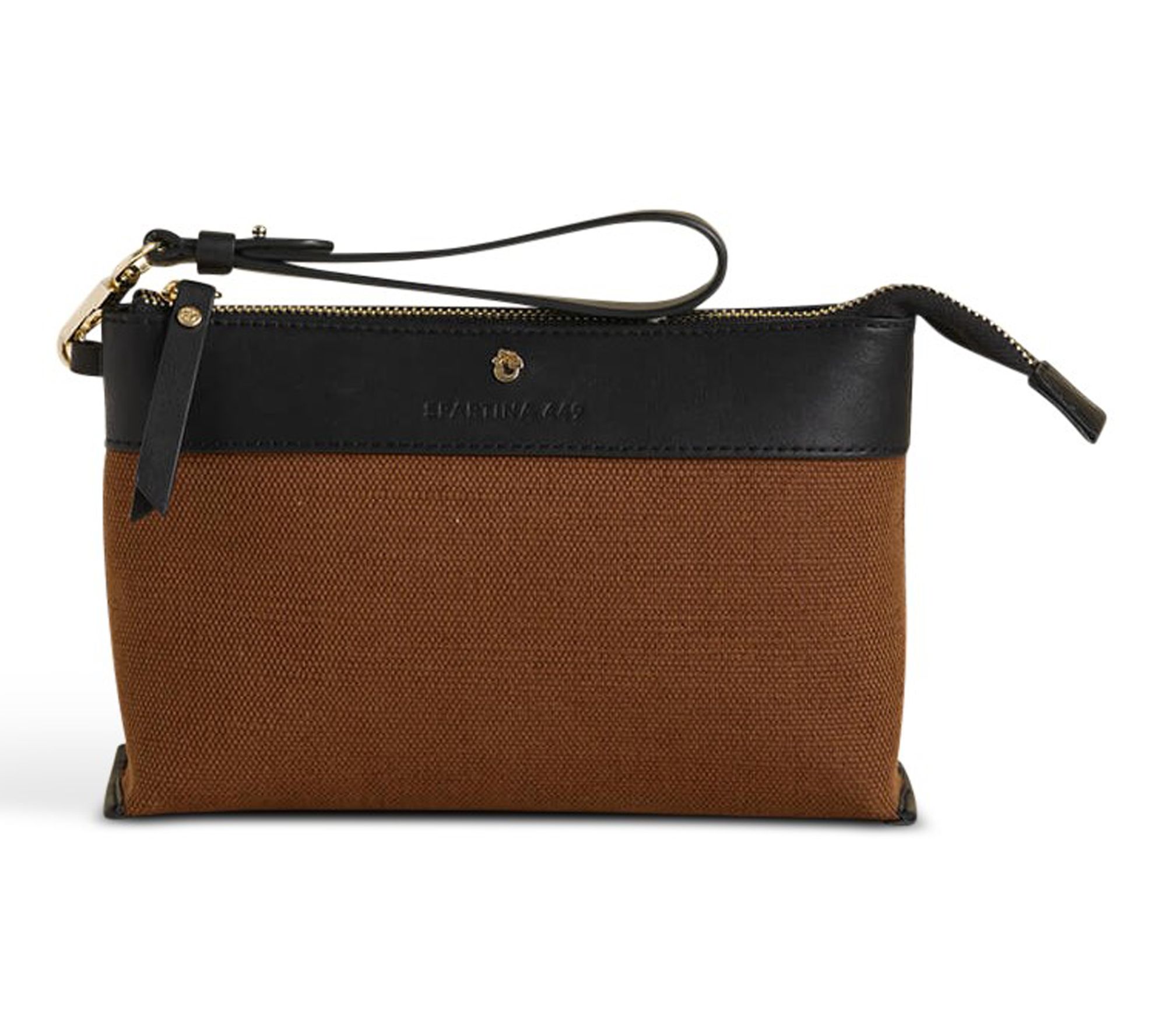 Spartina 449 Sable Polly Leather Wristlet