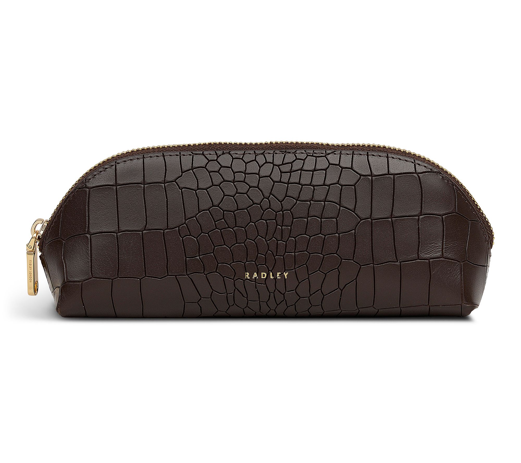 RADLEY Commute Street - Faux Croc Zip Top Pencil Case