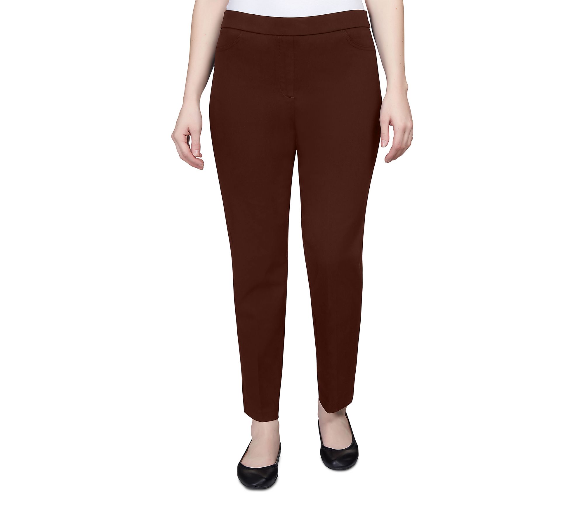 Alfred Dunner Stretch Tummy Smoothing Average Pants