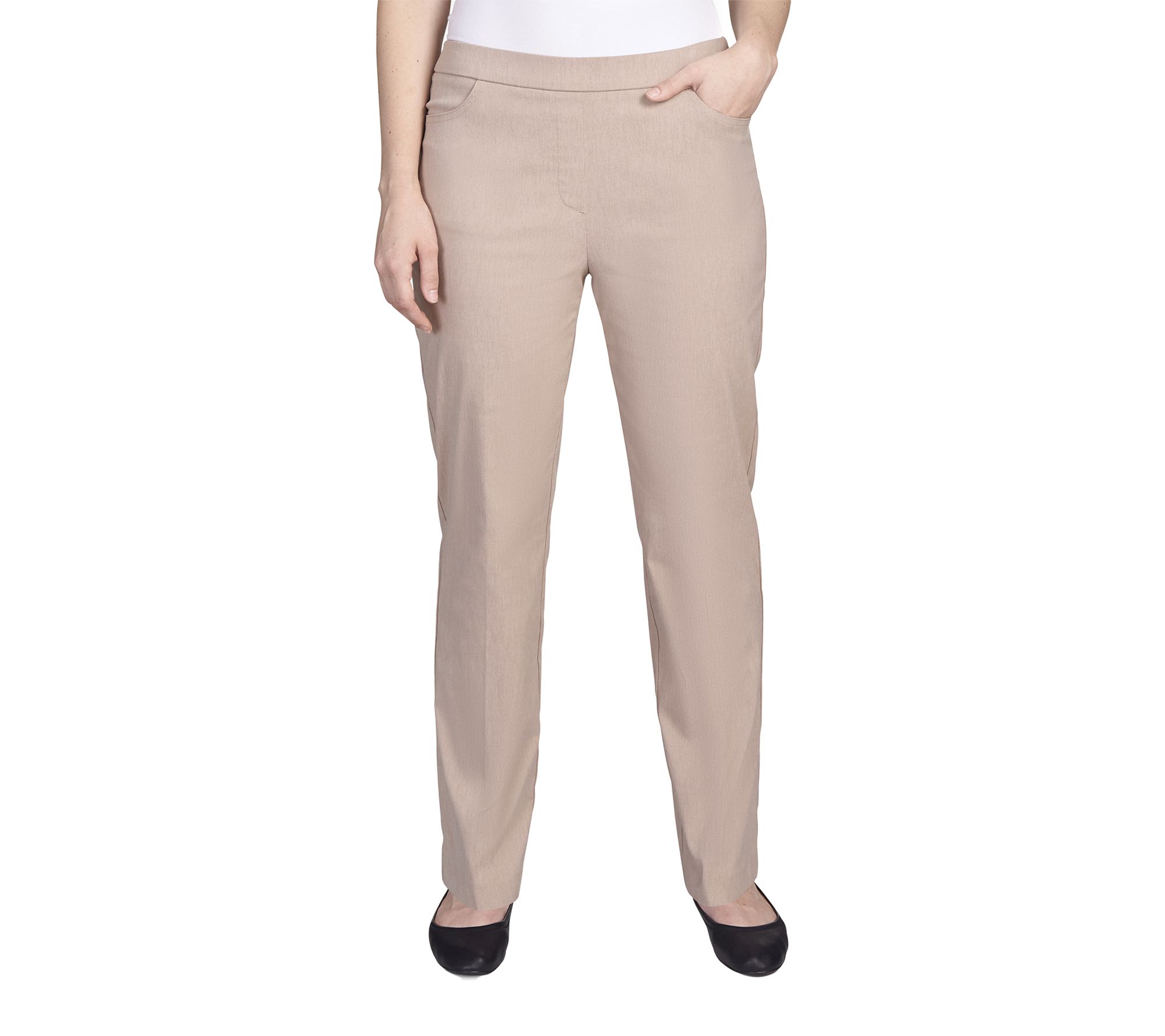 Alfred Dunner Stretch Tummy Smoothing Average Pants