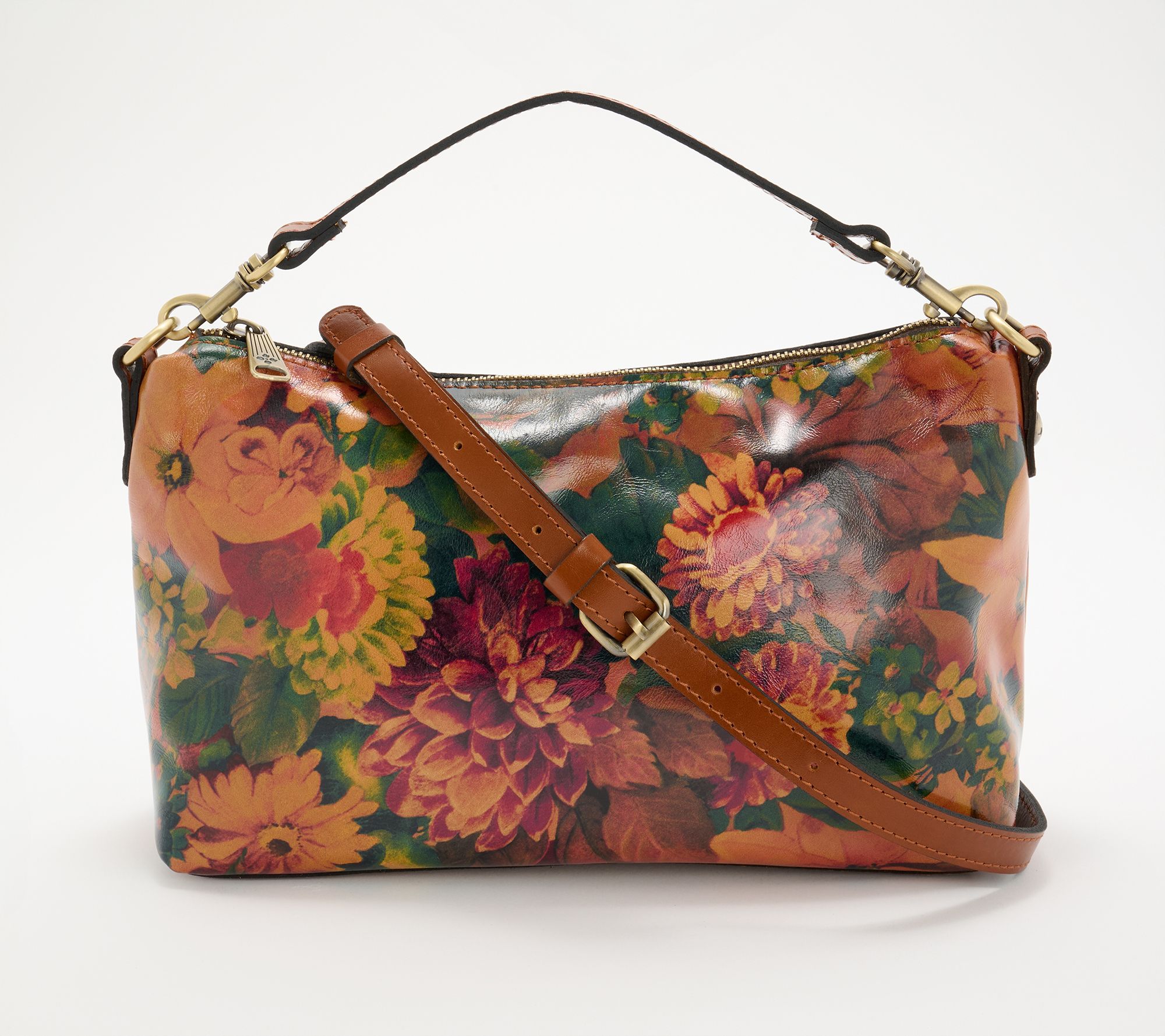 "As Is" Patricia Nash Kolena Leather Crossbody