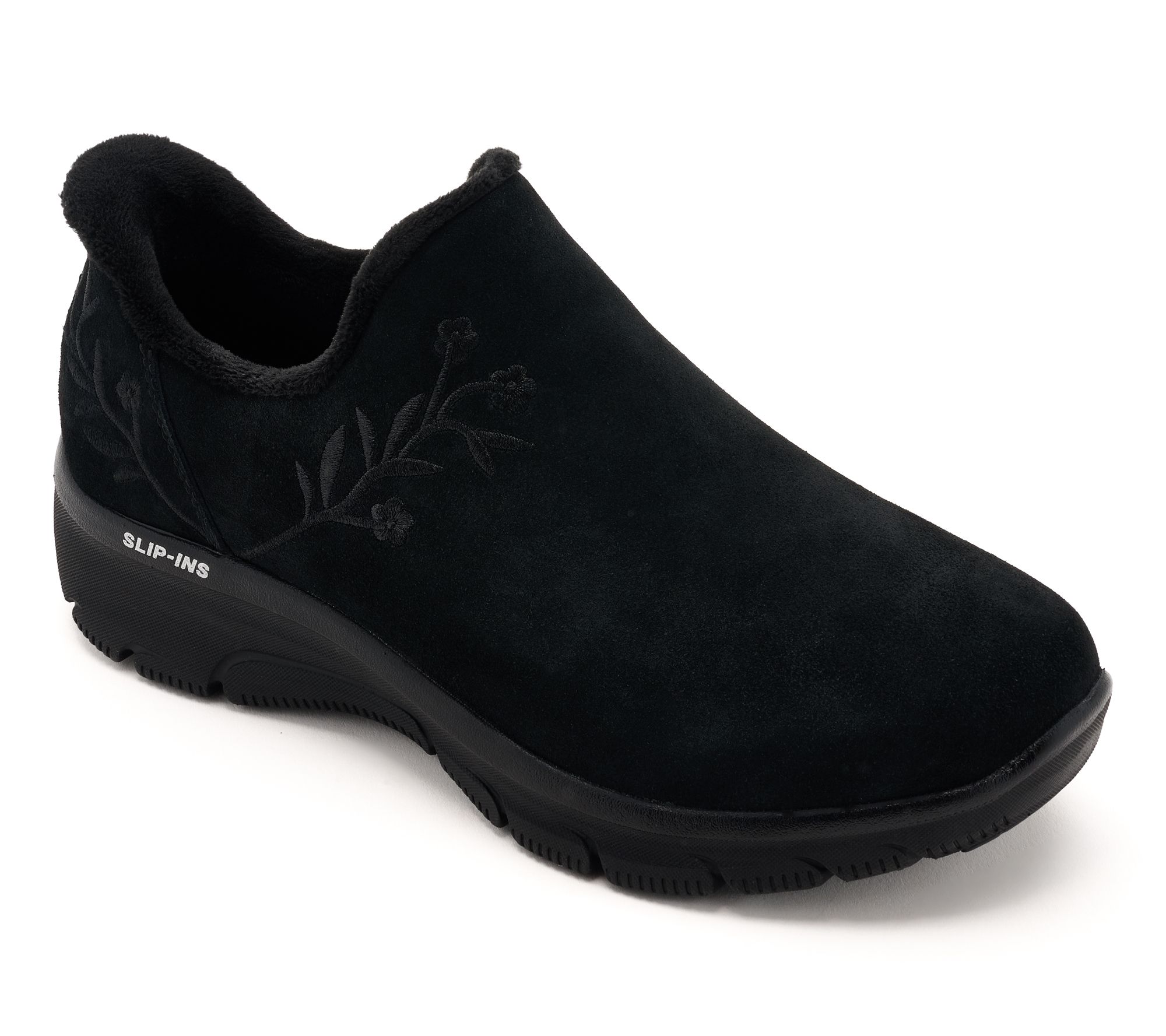 "As Is" Skechers Slip- ins Embroidered Easy Going Shoes