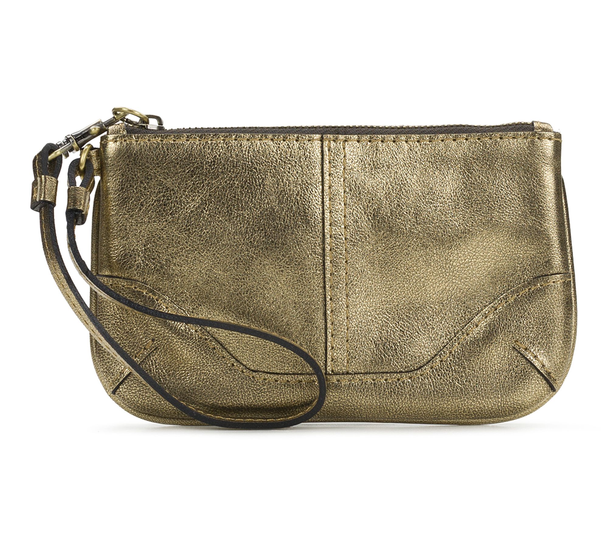 Patricia Nash Lula Wristlet - Vintage Distressed Metallic