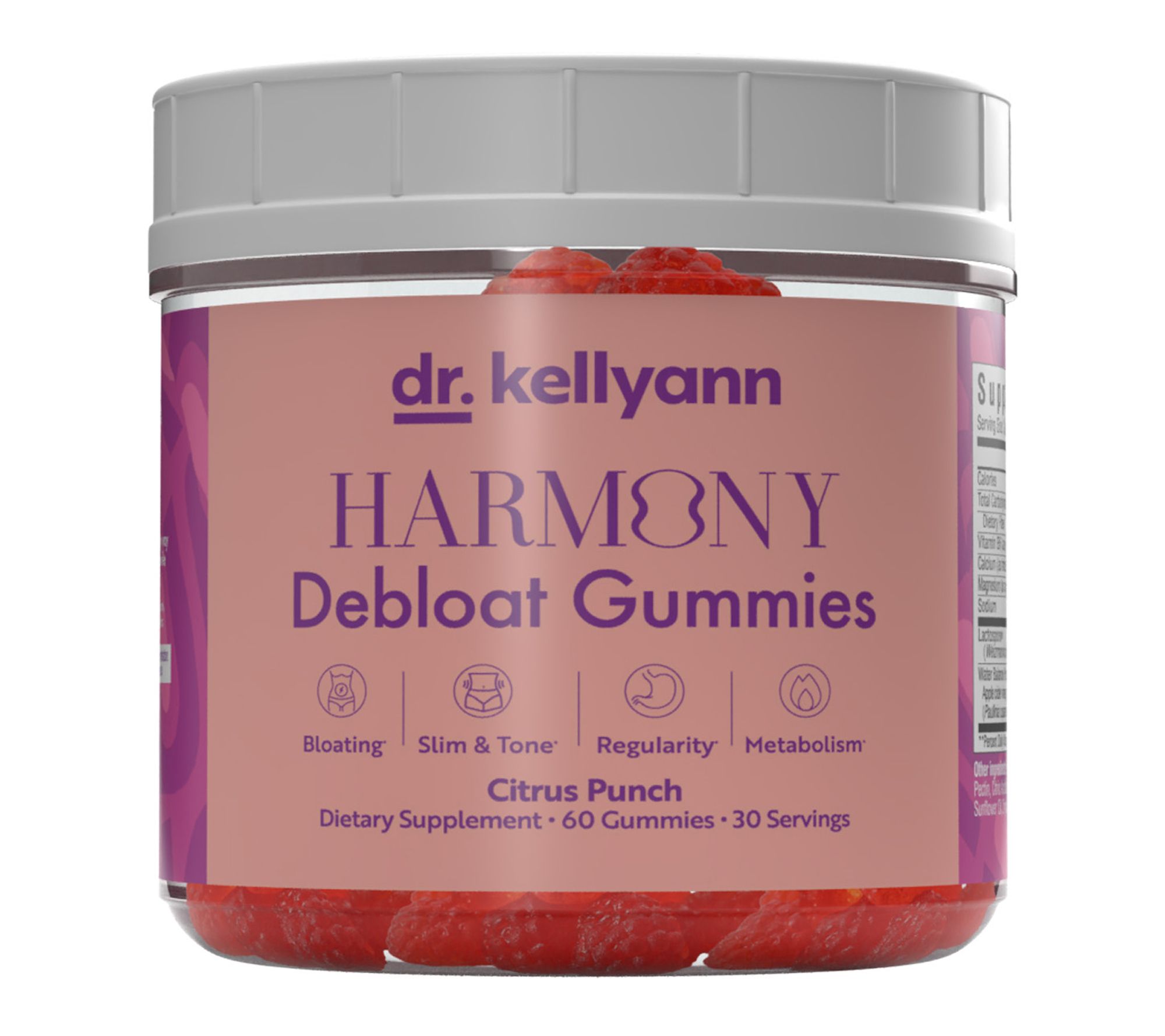 Dr. KellyAnn Debloat Gummies 30 Servings