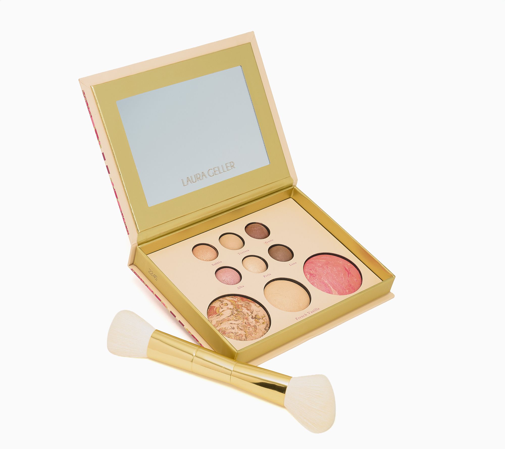 Laura Geller Best of Baked Palette with Double Ended Brush