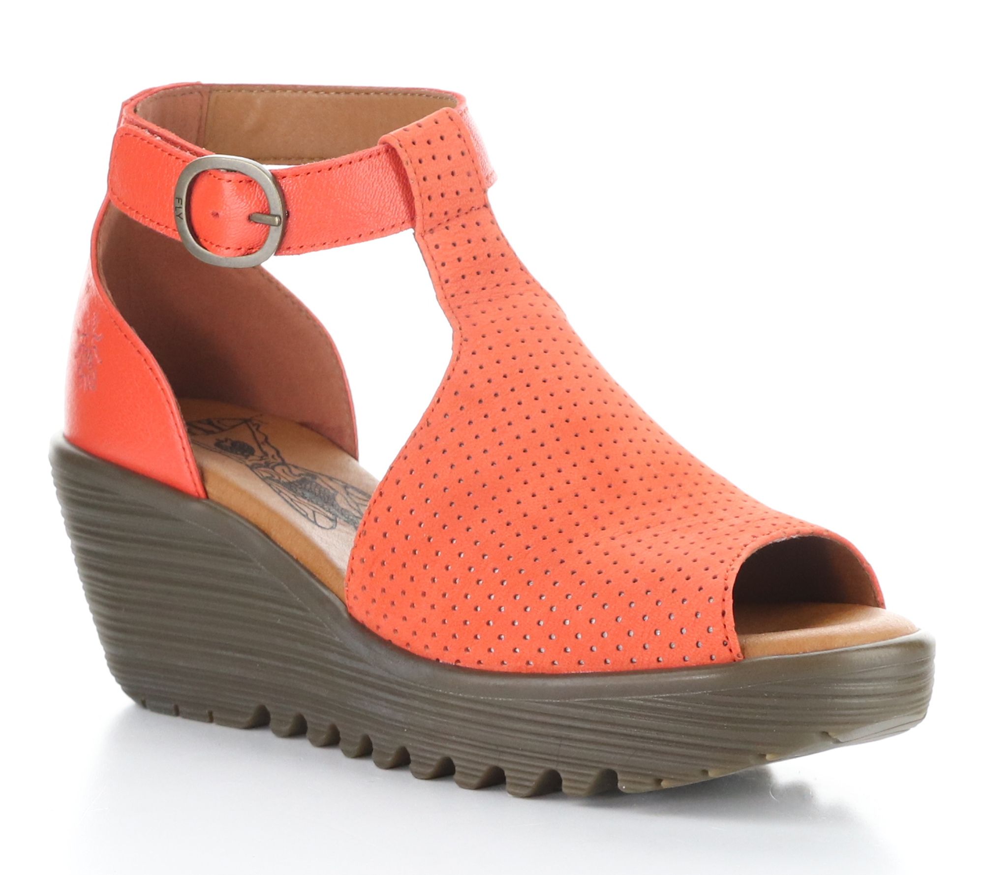 Fly London Cupido/Mousse Suede Sandals - Lemo44 2Fly