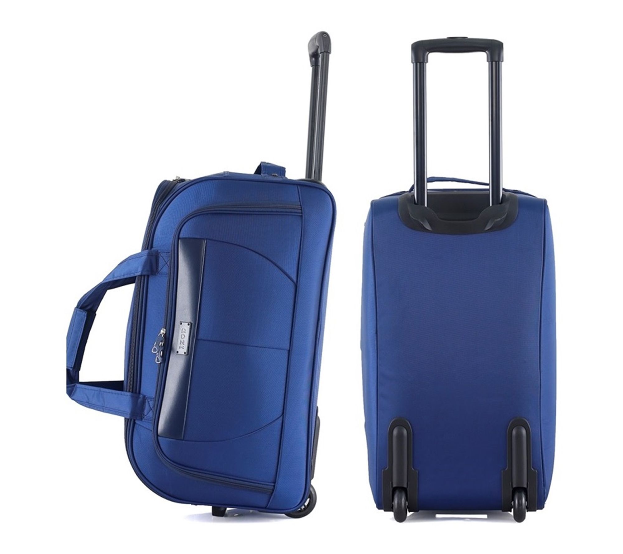 IZOD Carol 32" Lightweight Soft-Shell Rolling Duffel Bag