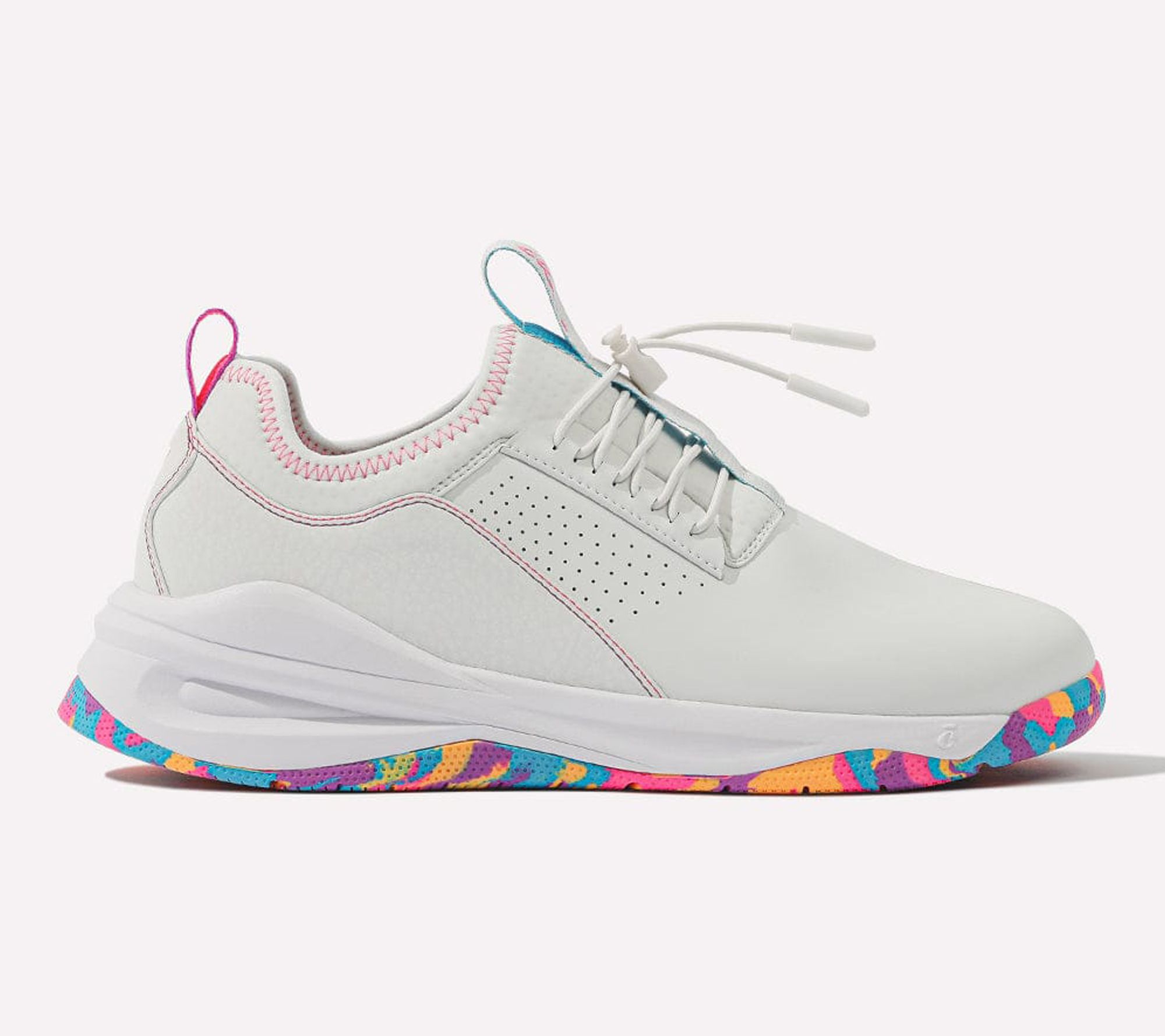 Clove Water Repellent Bungee Lace Walking Sneaker - Classic