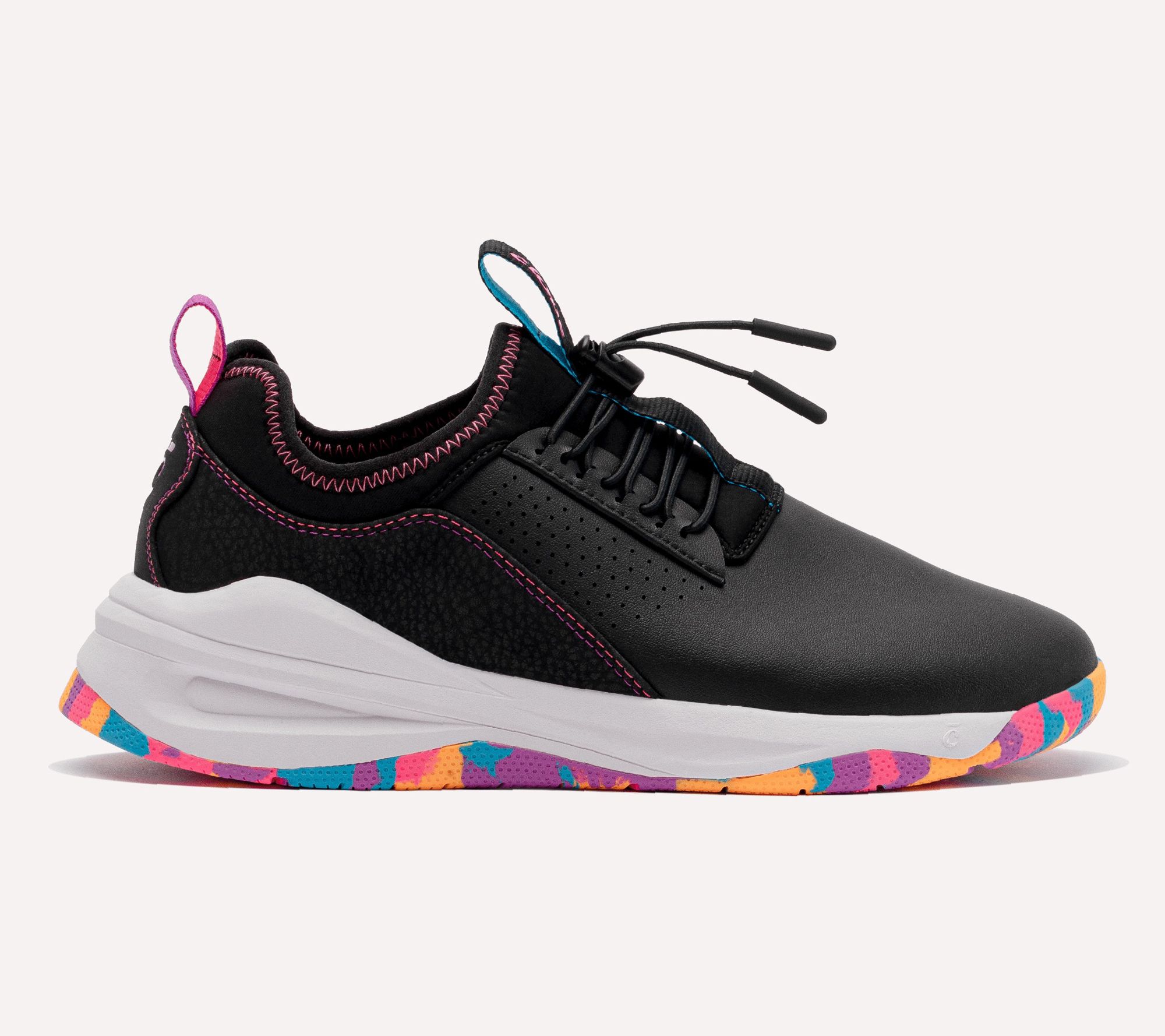 Clove Water Repellent Bungee Lace Walking Sneaker - Classic