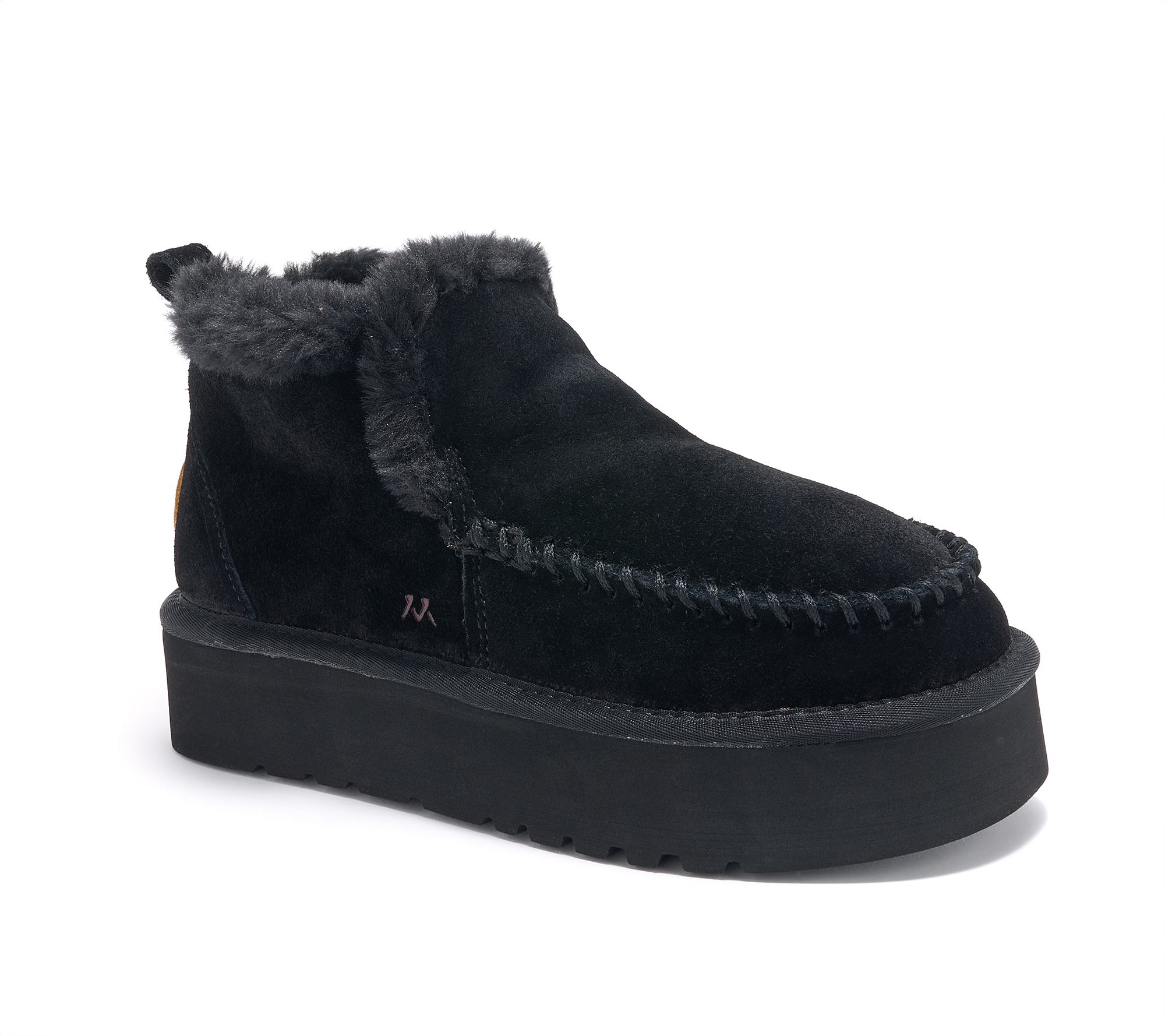 "As Is" Mykos Suede Platform Winter Boots- Britt