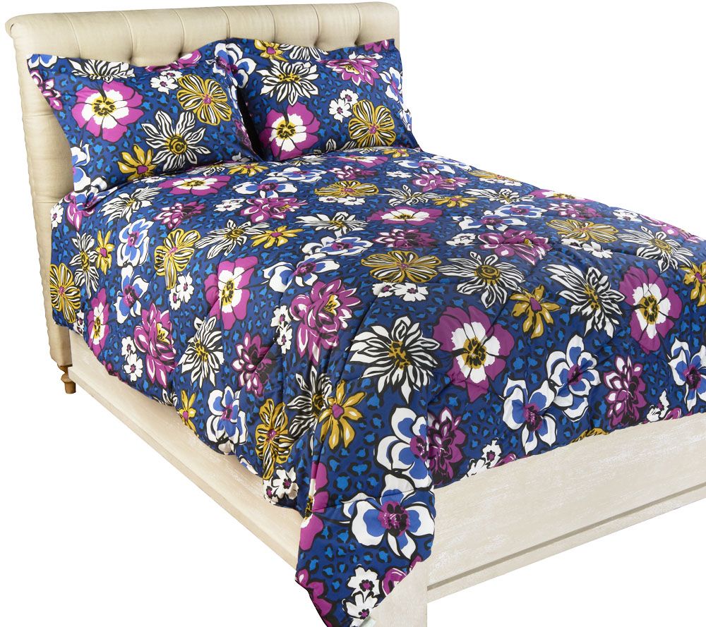 Vera Bradley Reversible Print Comforter Set Qvc Com