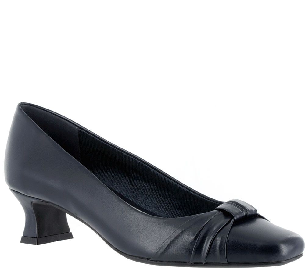 Easy Street Pleated Overlay Pumps - Waive