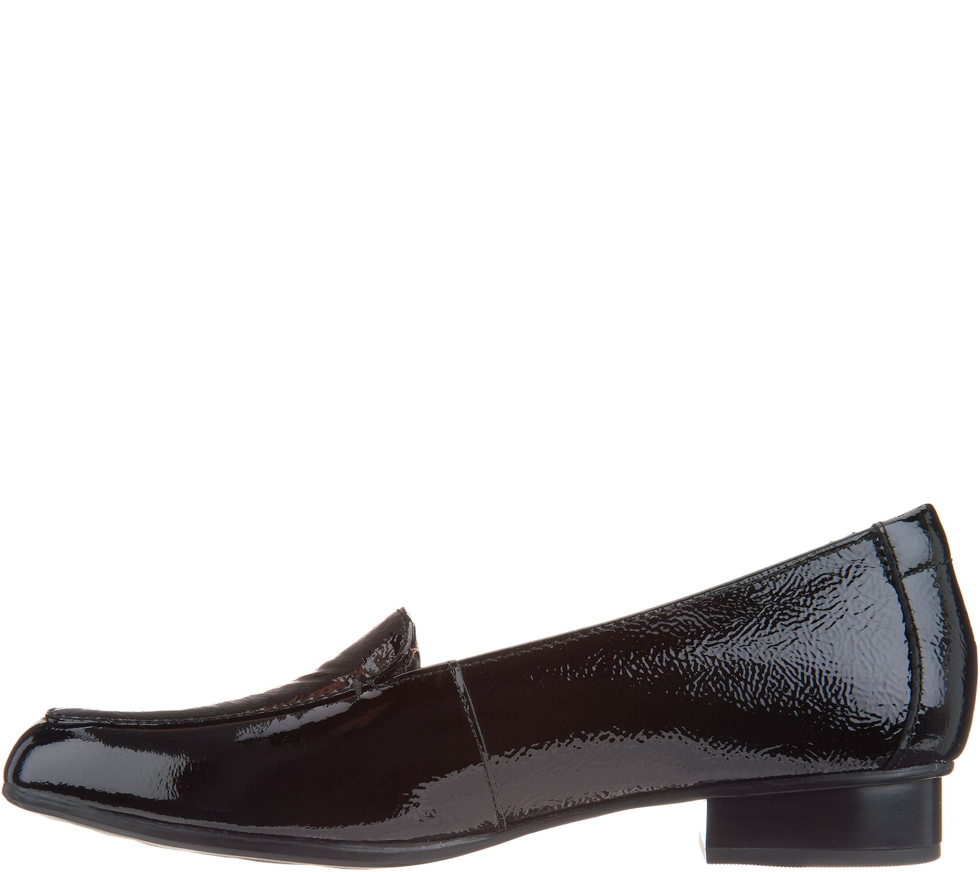 Clarks Collection Leather Slip-On Loafers - Juliet Lora - QVC.com