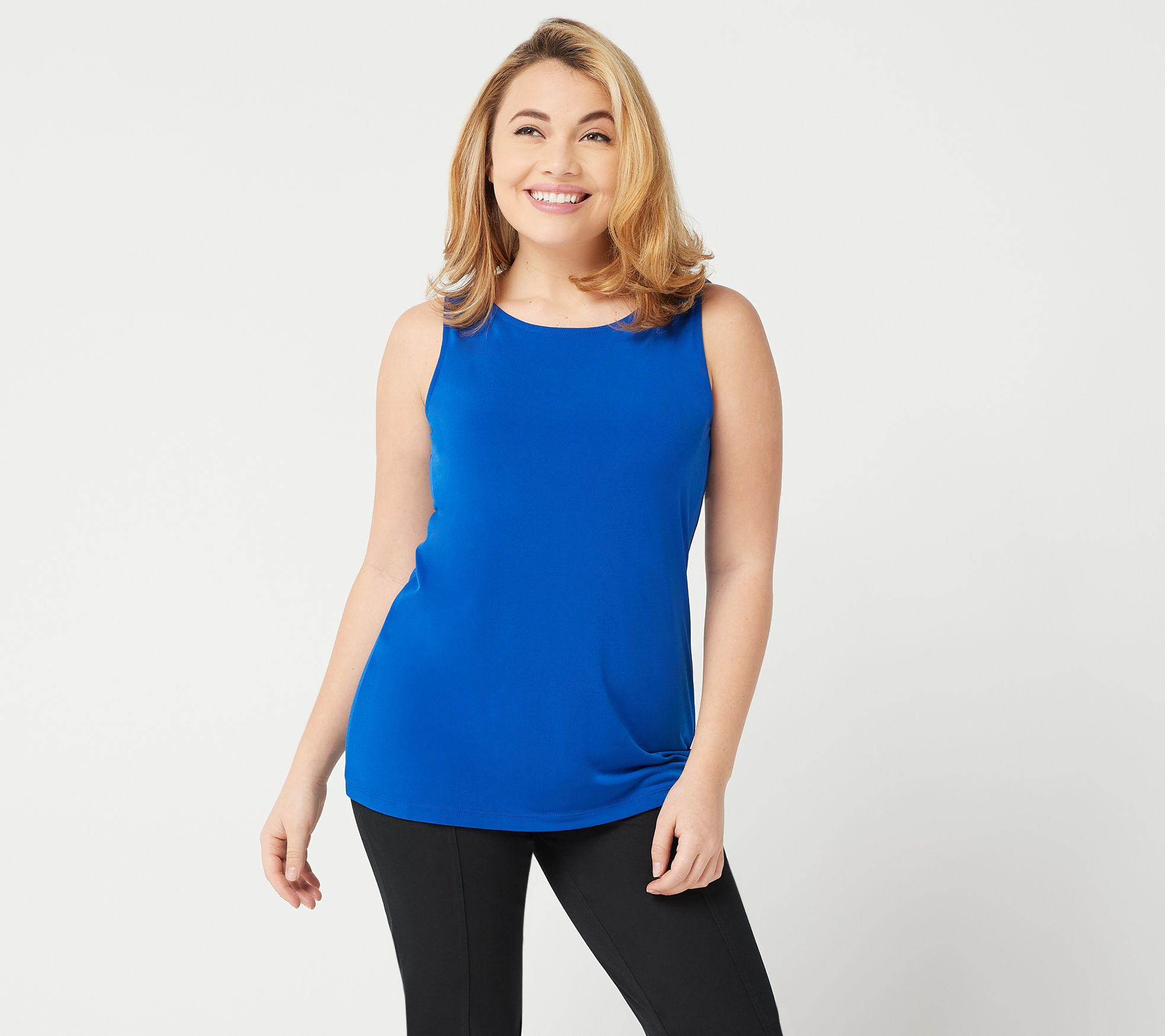 Susan Graver Modern Essentials Liquid Knit Tank Top
