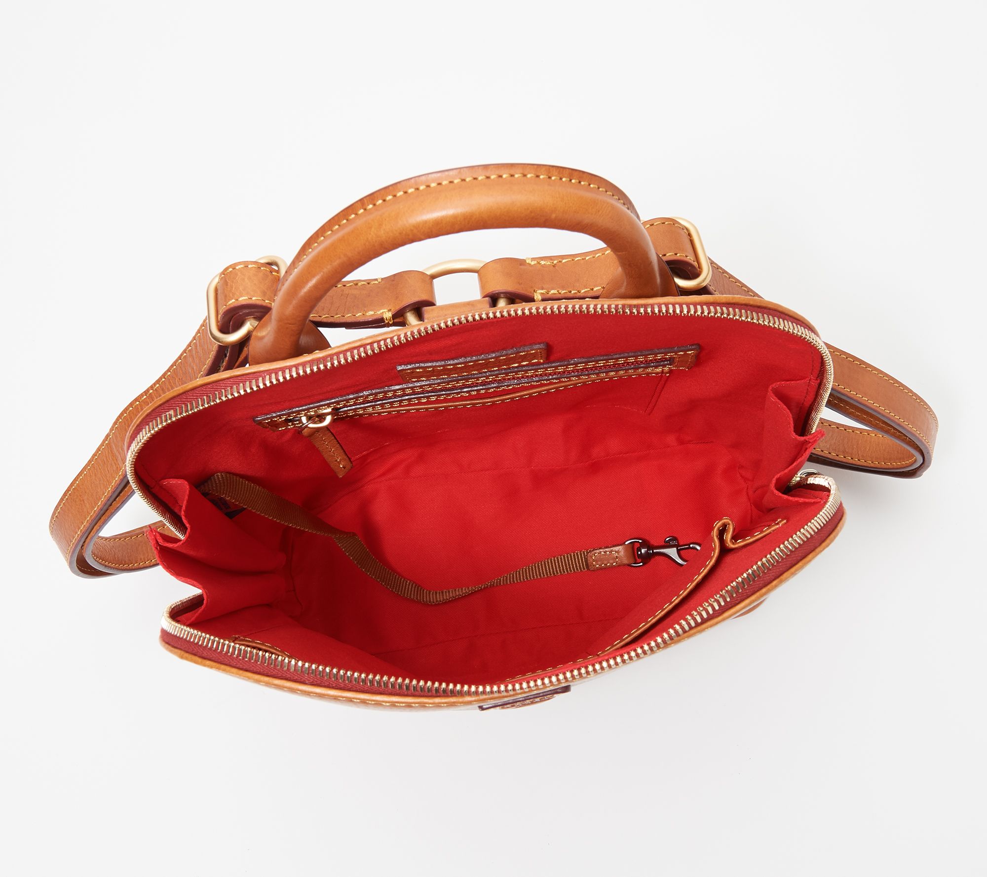 Dooney & Bourke Florentine Regular Zip Pod Backpack - QVC.com