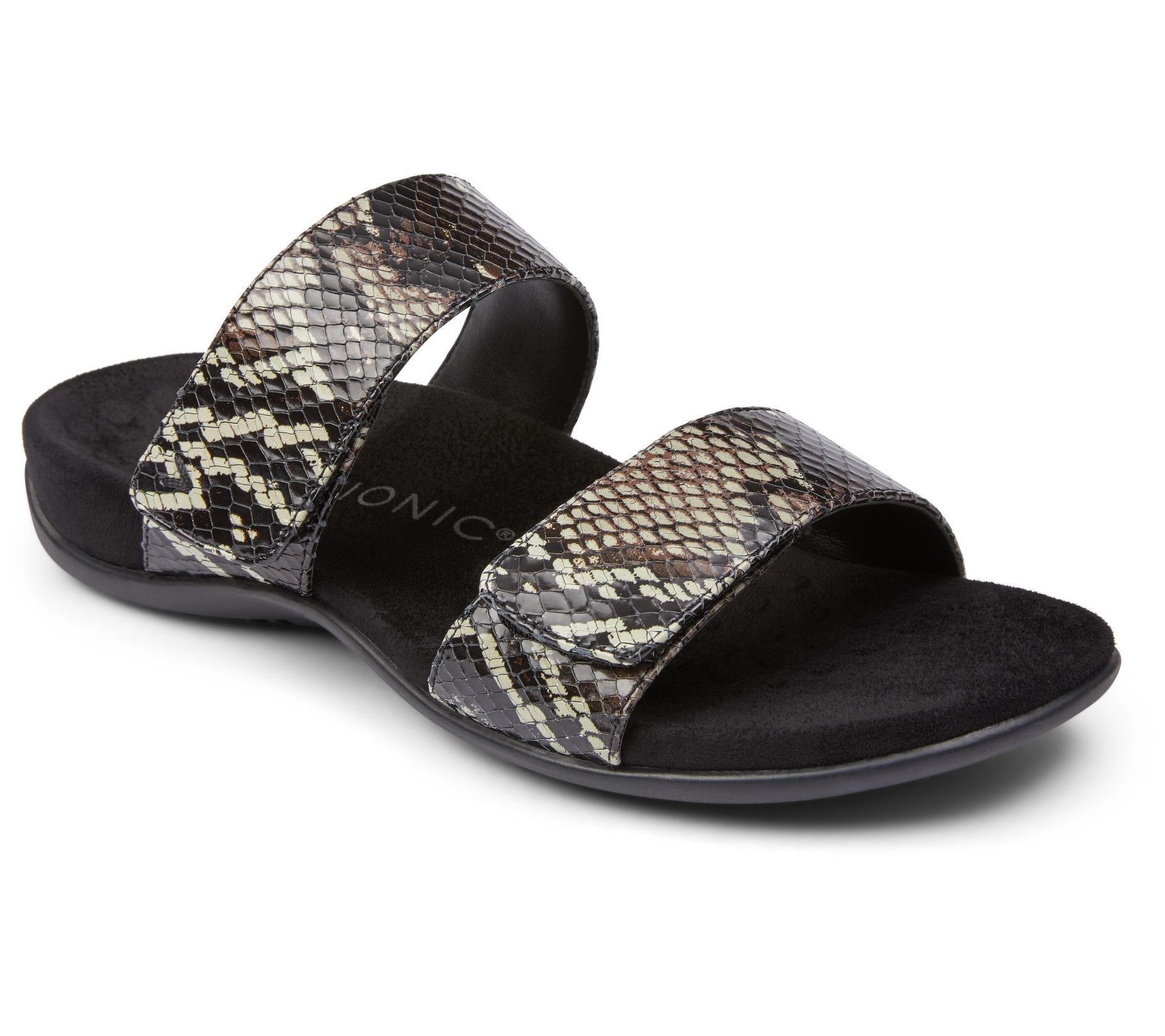 vionic platform sandals qvc