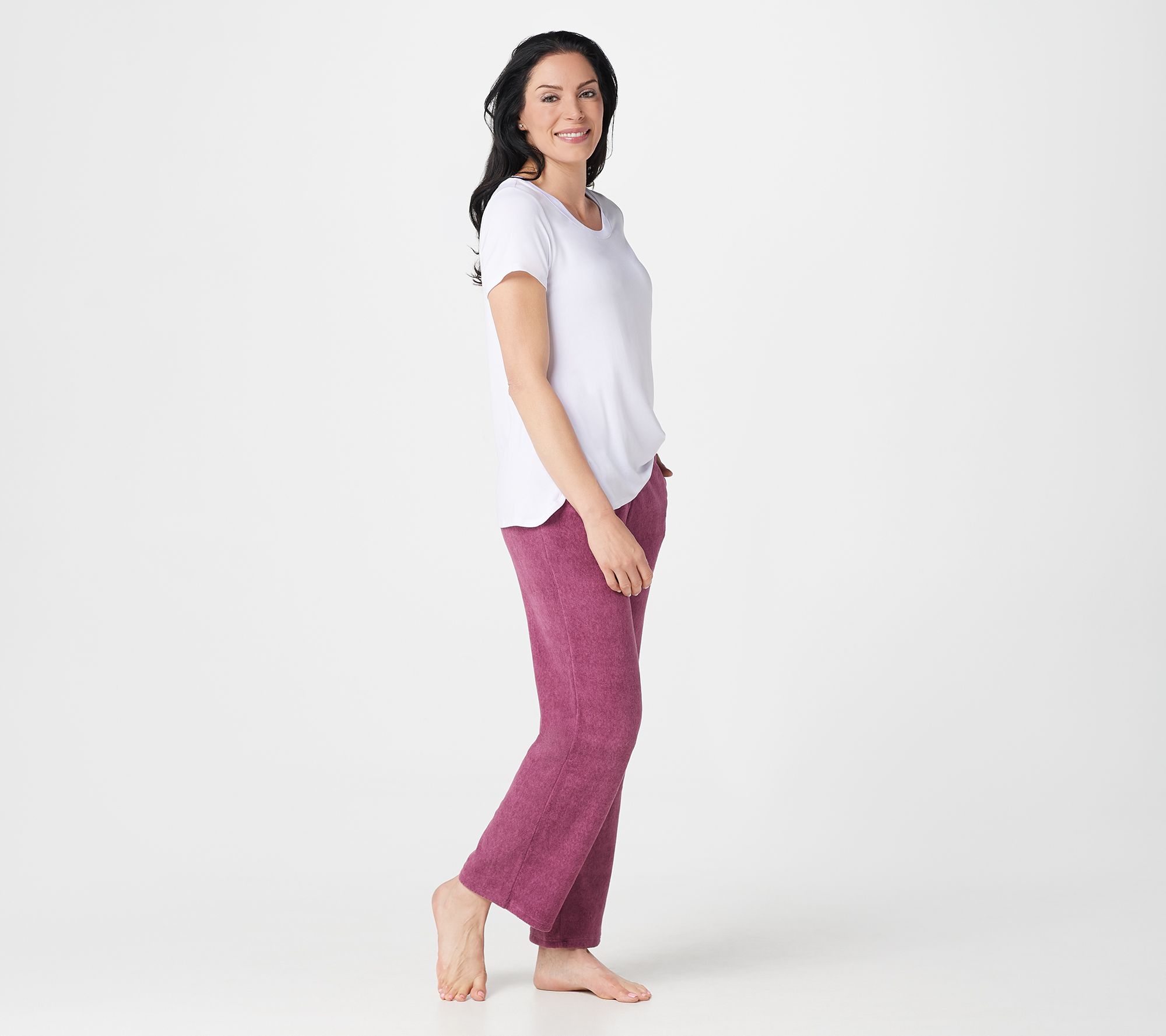 Fleecewear With Stretch Lounge Pant - Cuddl Duds