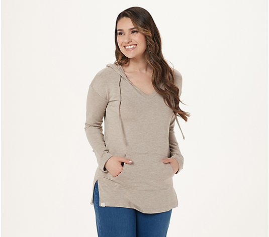 Barefoot Dreams Malibu Collection Lurex Luxe Lounge Pullover