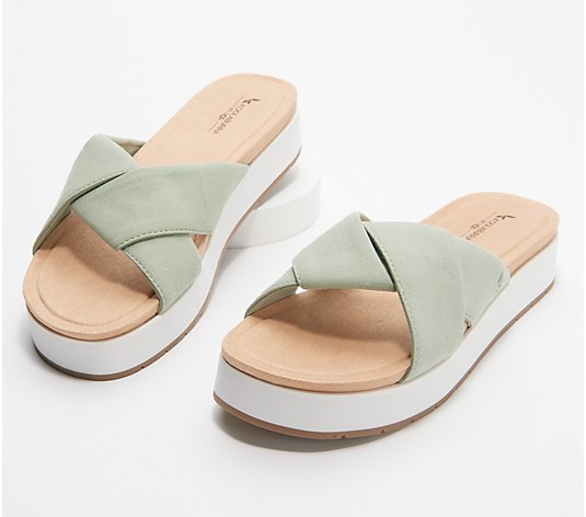 Koolaburra by UGG Twist Detail Slide Sandals - Carenza