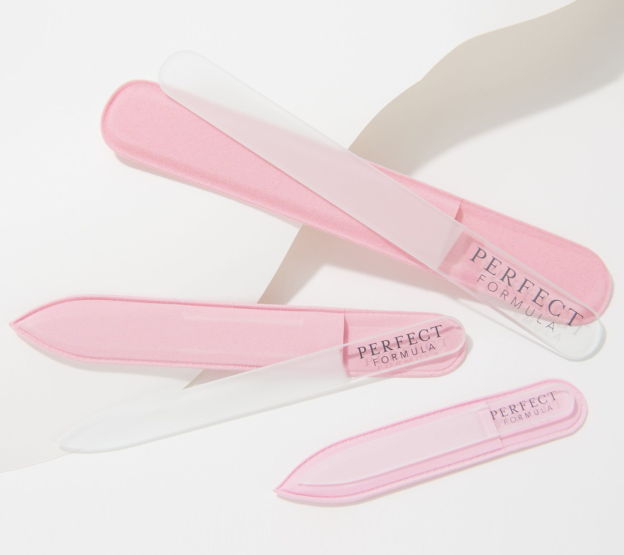 Perfect Formula Set of 3 Crystal Nail Files
