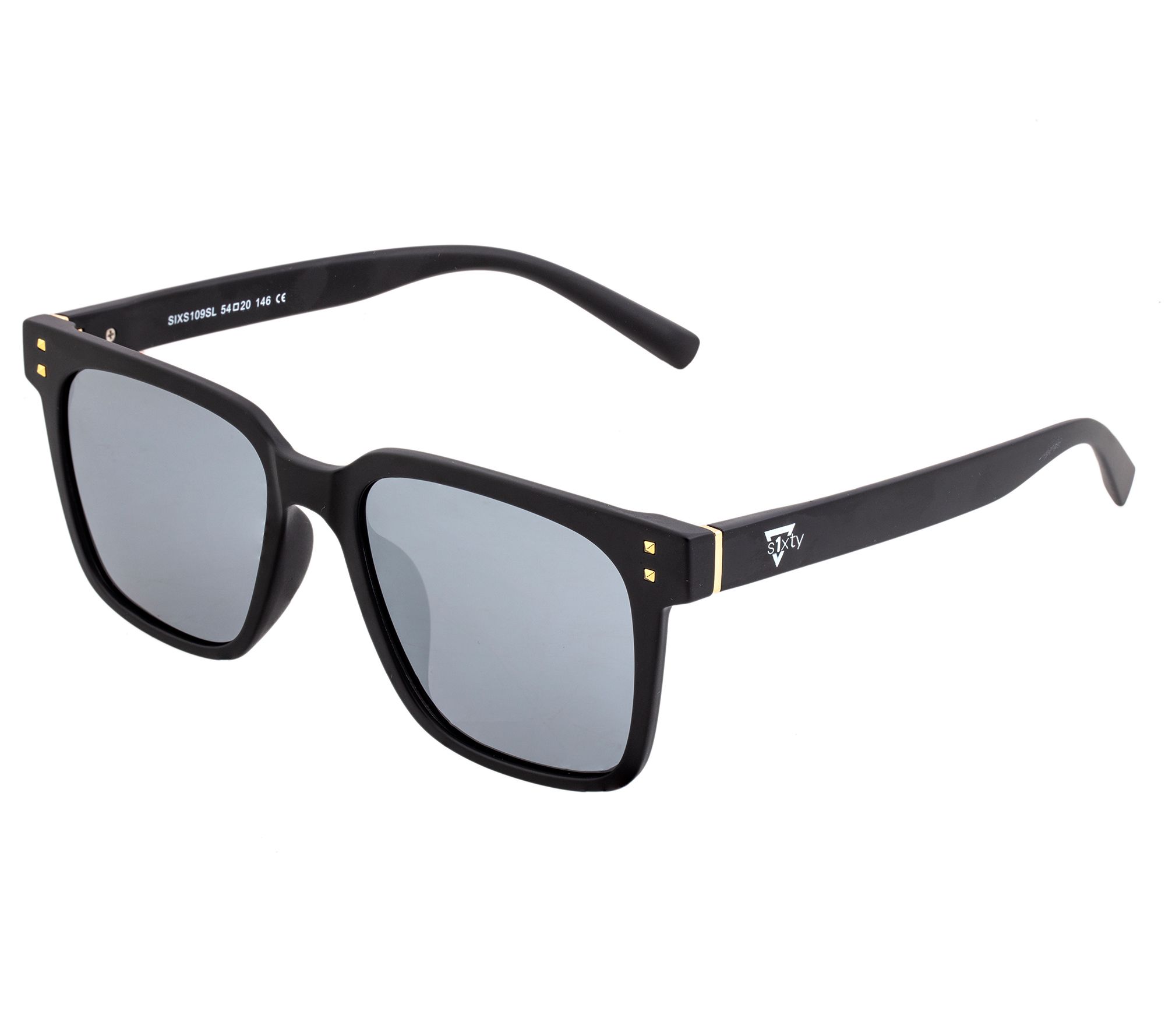 Sixty One Men's Polarized Wayfarer Sunglasses -Capri