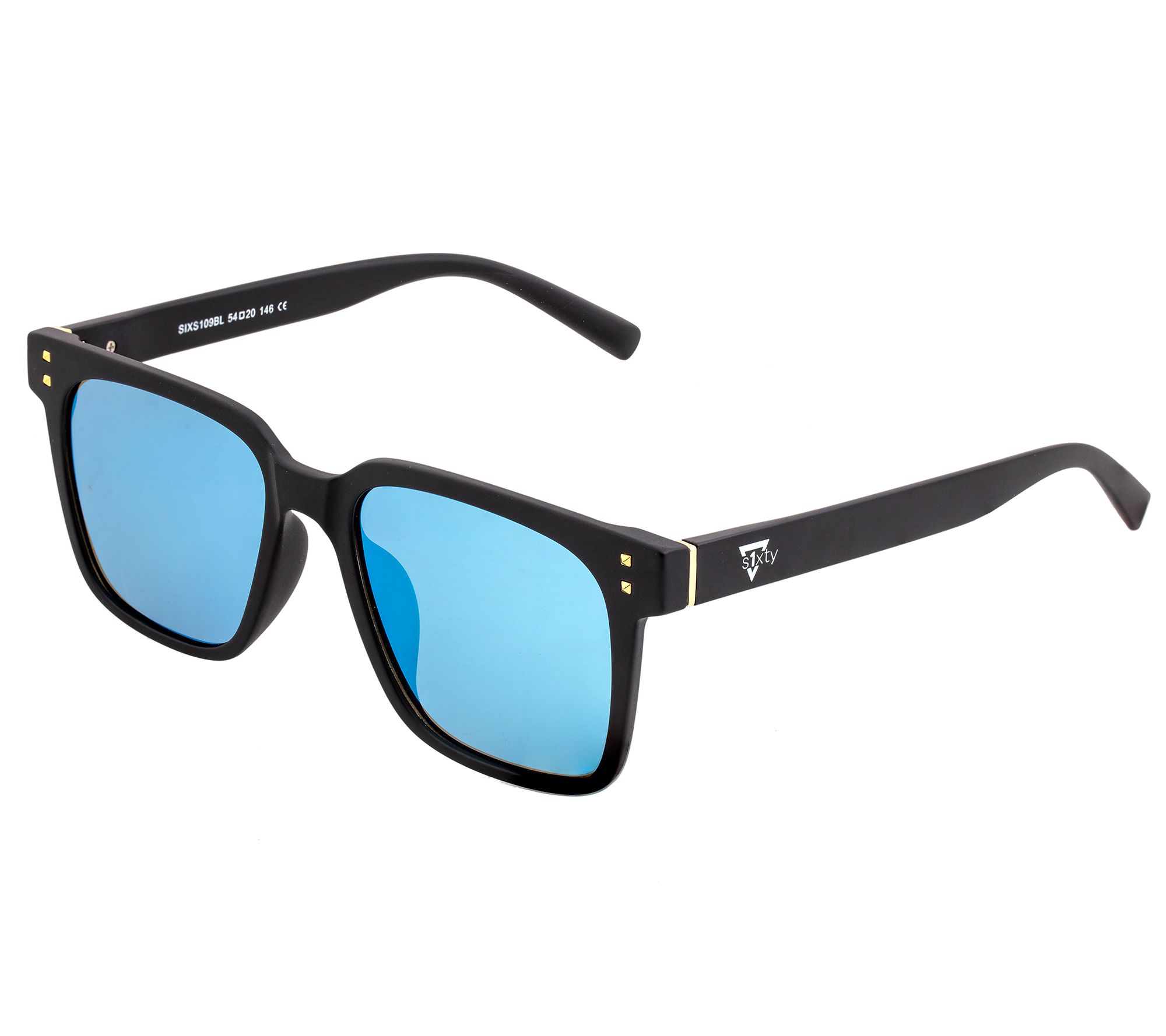 Sixty One Men's Polarized Wayfarer Sunglasses -Capri