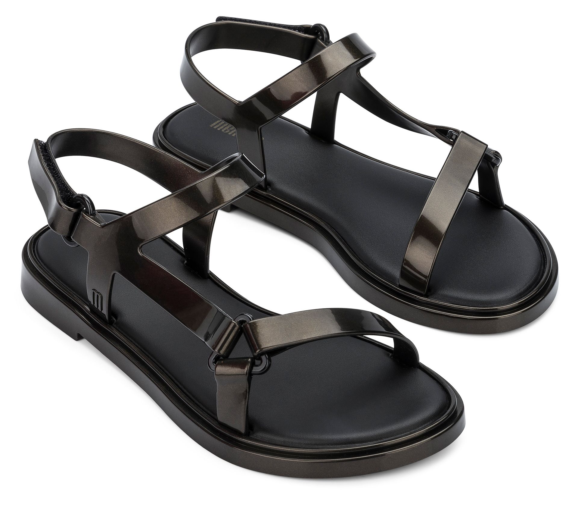 qvc black sandals