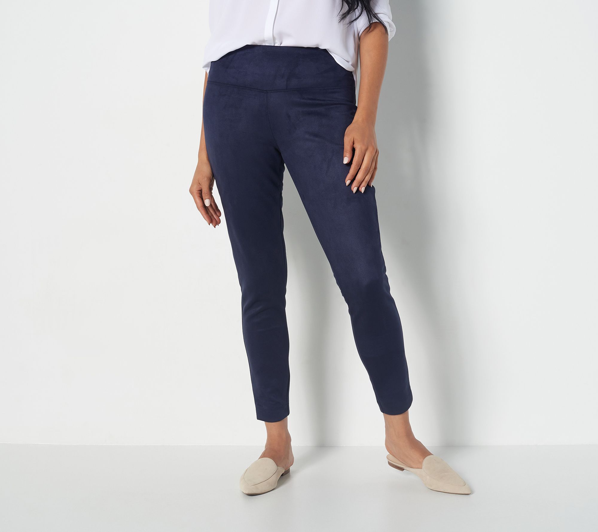 Encore by Idina Menzel Regular Knit Denim Legging 