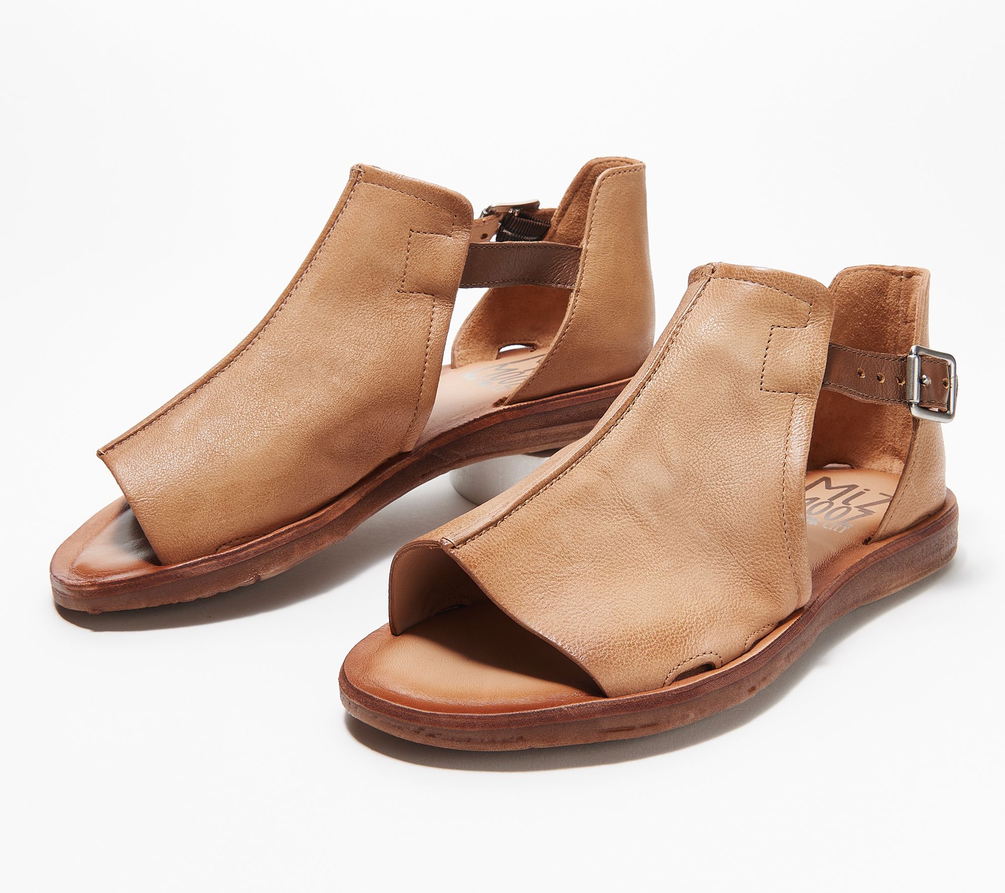 Miz Mooz Leather Sandals Found QVC